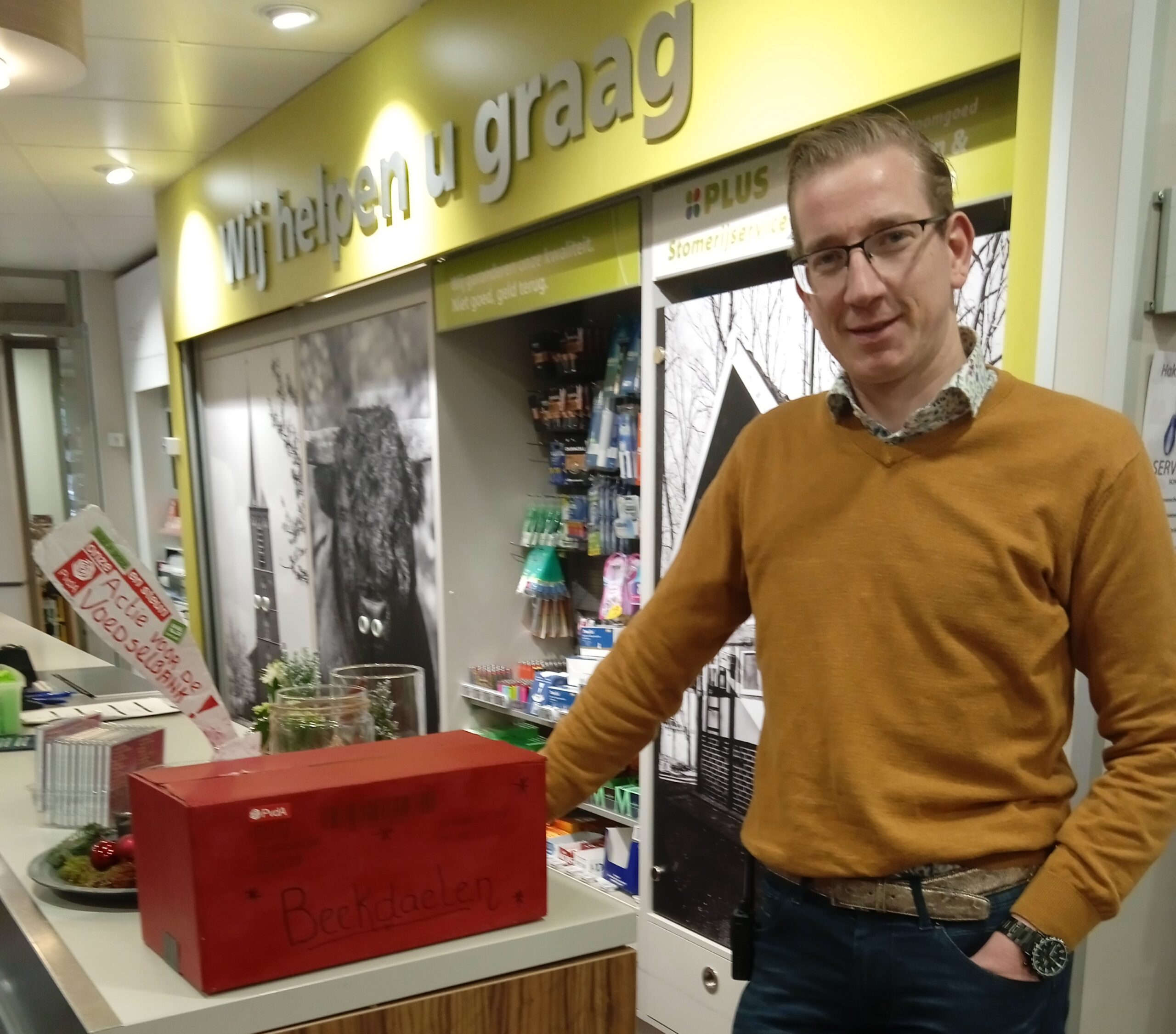 Vertrekkend Plus-ondernemer Bob Muijs. Eigen foto