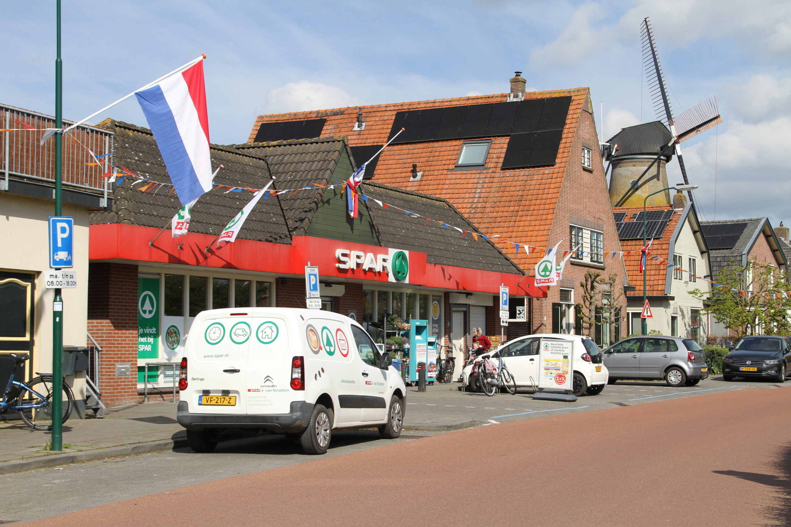 De Spar van ondernemer Martijn van Straaten in Cothen. Foto: Distrifood