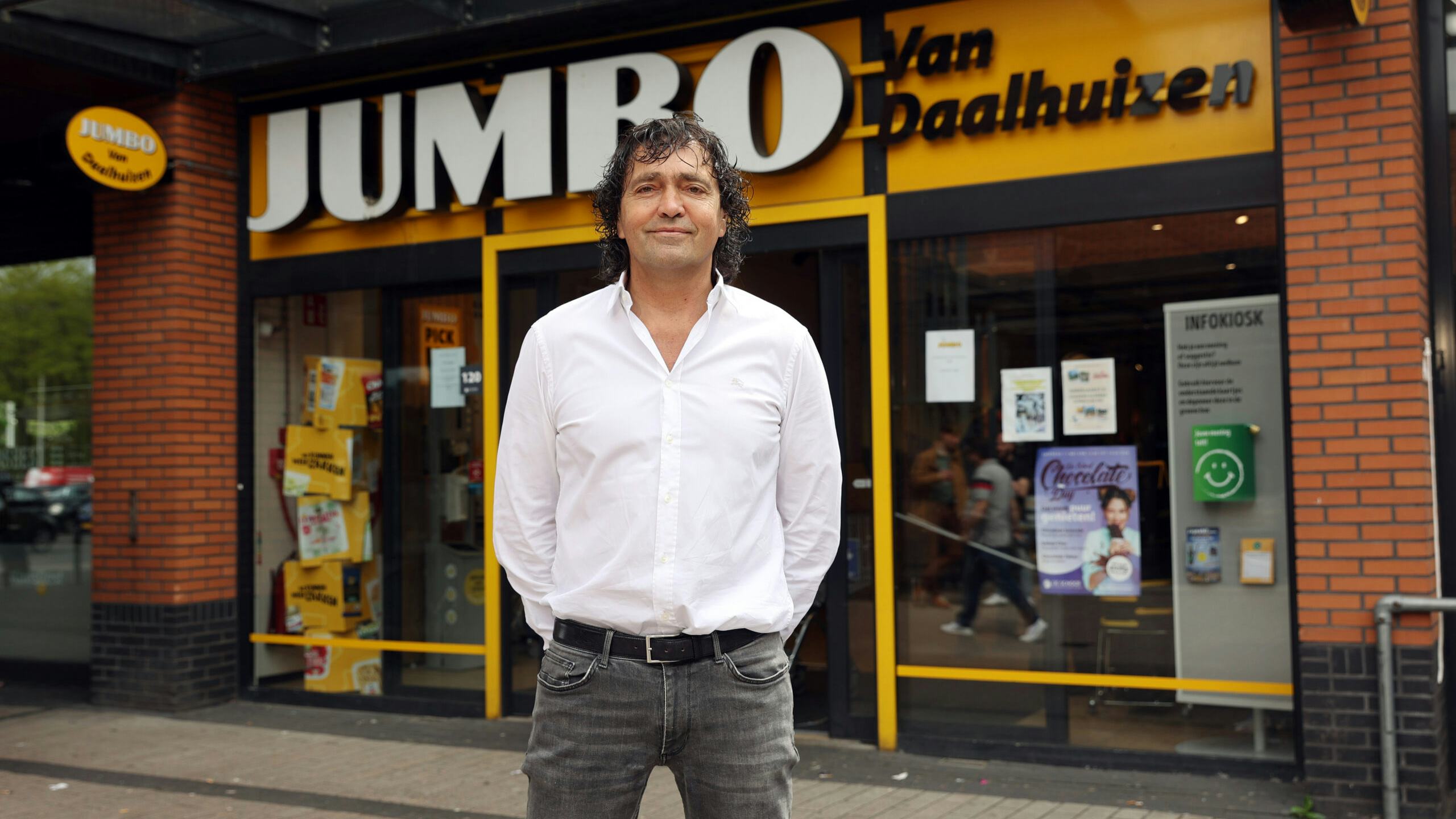 Jumbo-ondernemer Marcel van Daalhuizen. Foto: Dennis Wisse