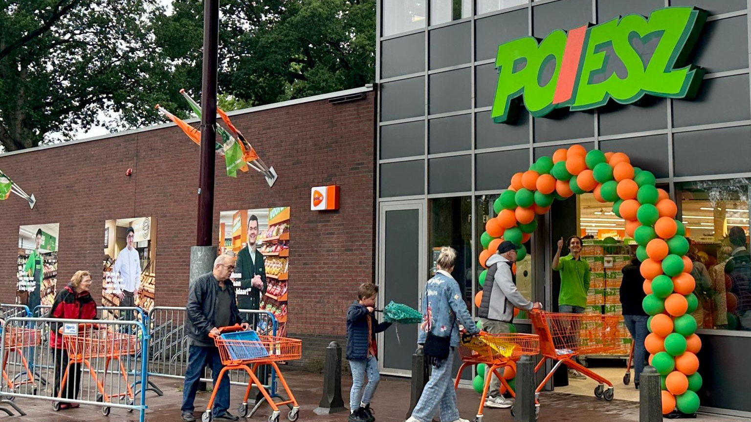 Een Poiesz-supermarkt. Foto: Poiesz