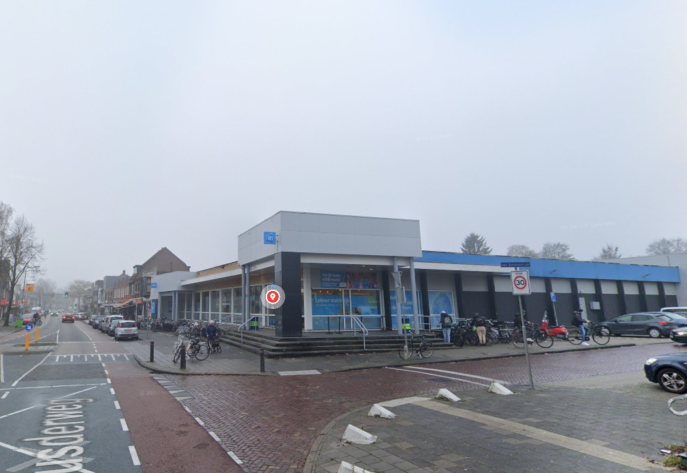 De huidige Albert Heijn aan de Leusderweg in Amersfoort. Foto: Google Maps