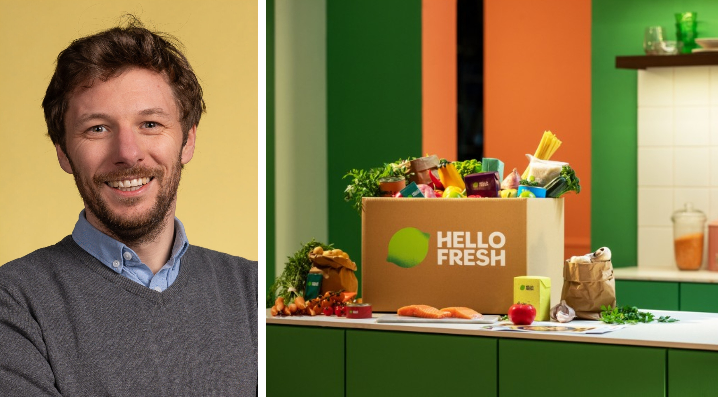 Thomas Stroo, operationeel verantwoordelijk voor HelloFresh in België, Nederland en Luxemburg. Foto's: HelloFresh