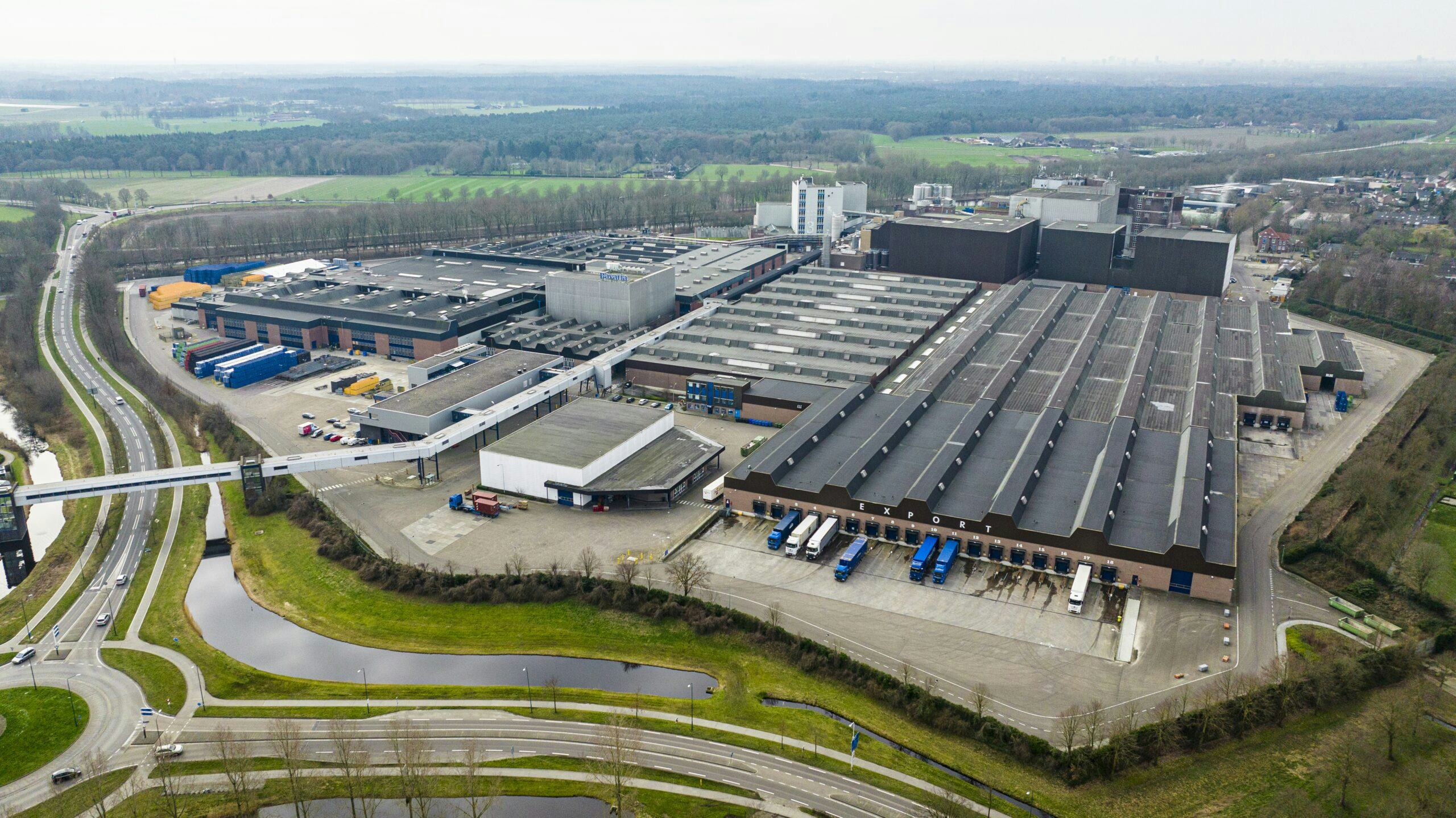 Luchtfoto van Royal Swinkels in Lieshout. Foto: ANP