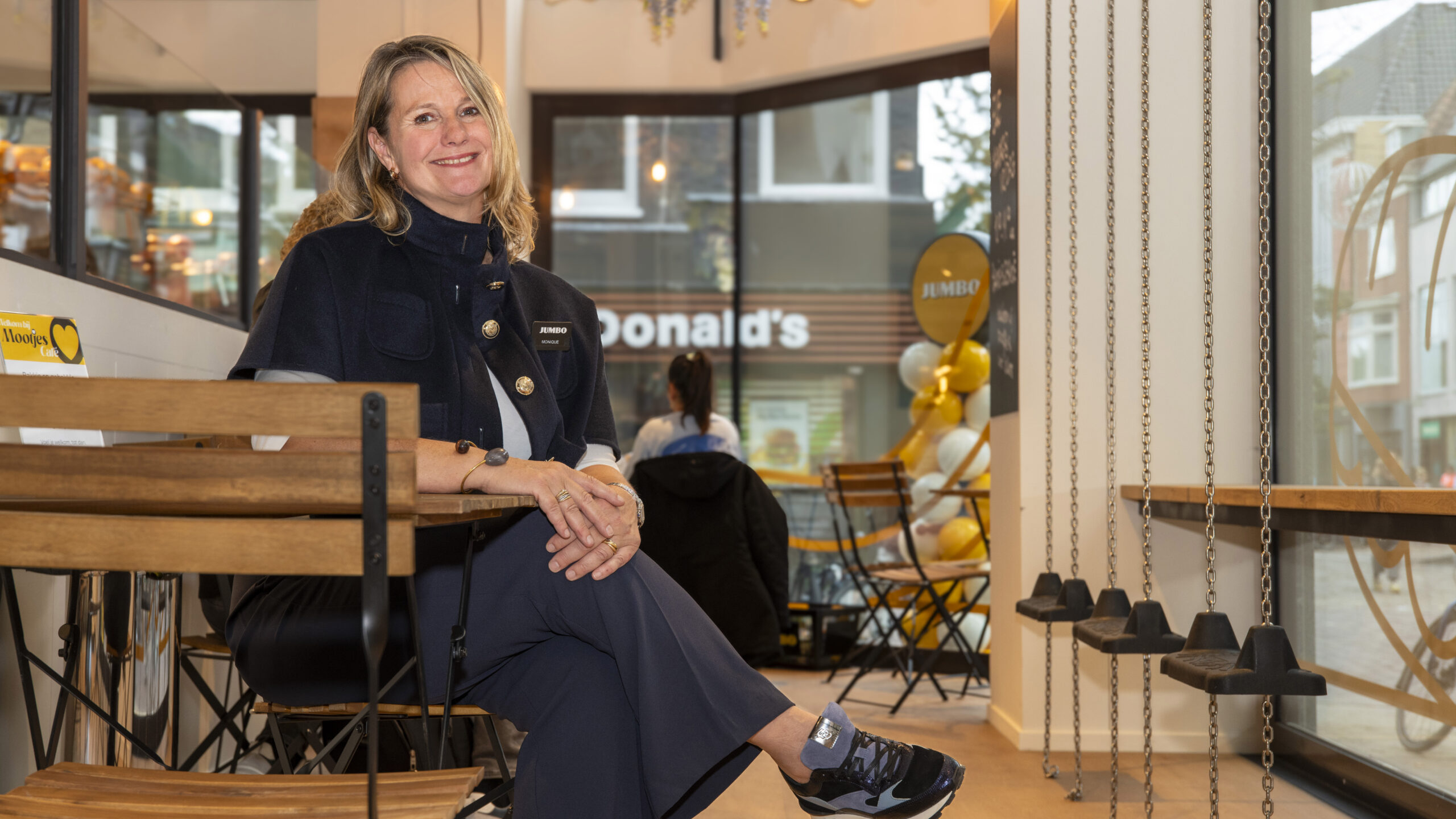 Jumbo-ondernemer Monique Ravenstijn. Foto: Nkki Natzijl