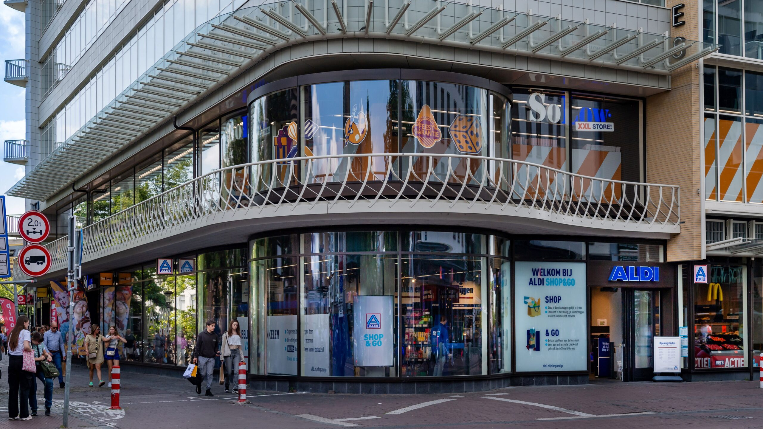 De kassaloze Aldi in Utrecht. Foto: Distrifood