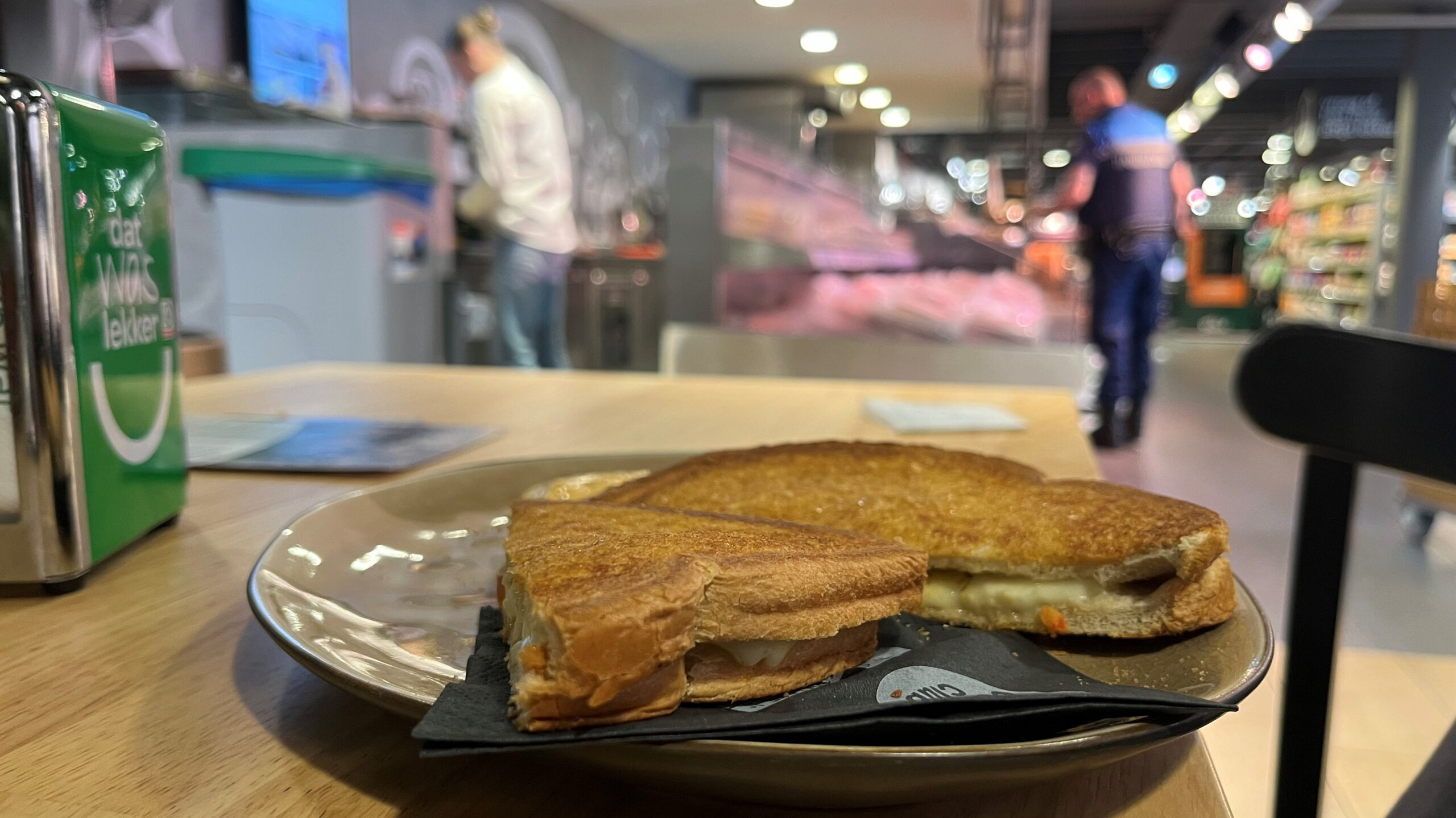Een tosti bij The Tosti Club van Spar Schreur Diepenheim. Foto: Distrifood