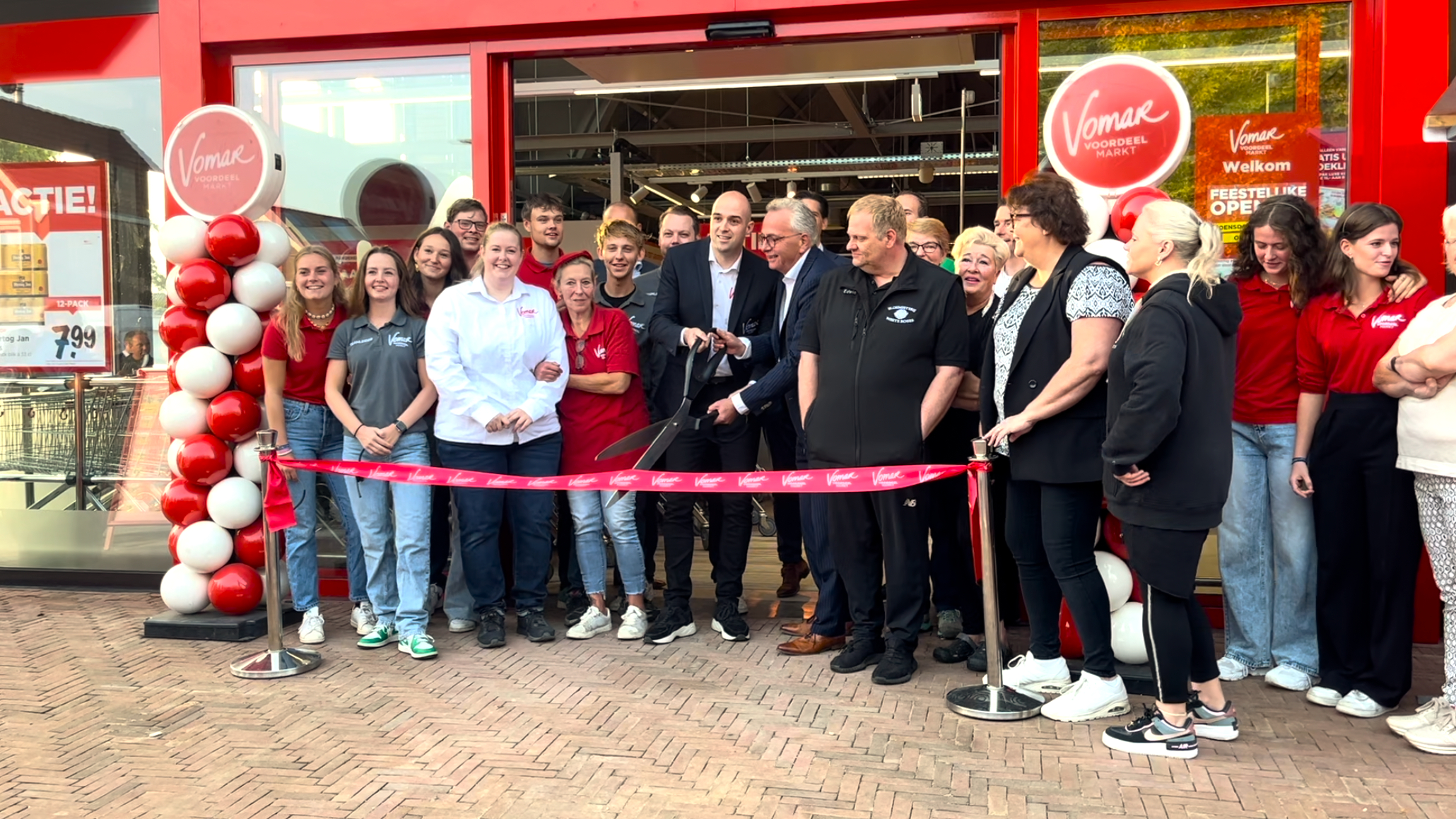 Heropening van Vomar Maarssenbroek. Foto: Distrifood