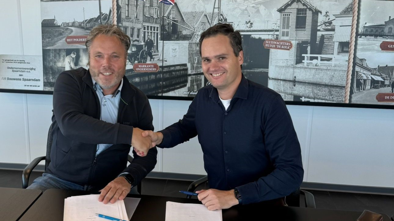 Han Bouwens (links) en Toïne ten Have. Foto: LinkedIn