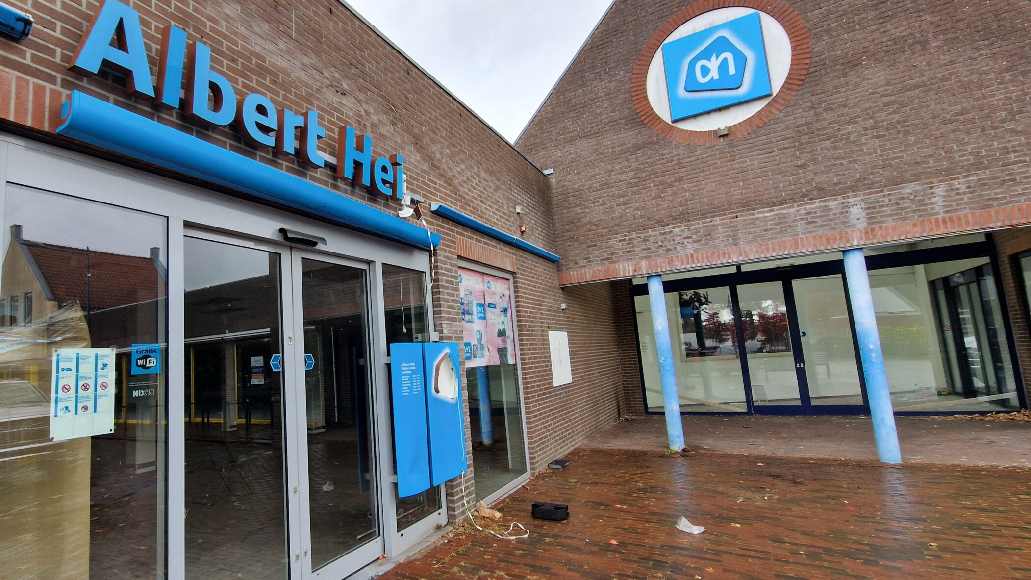 De pui van de verlaten Albert Heijn Foto: Distrifood