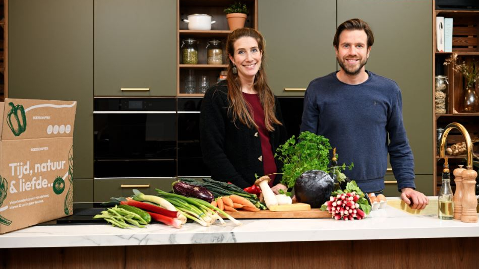 Oprichters Stéphanie Vellekoop en Stijn Markusse. Foto: Boerschappen