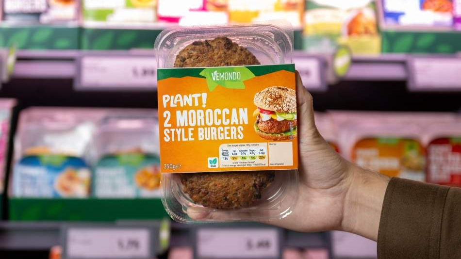 Vegan assortiment Lidl GB. Foto: Lidl