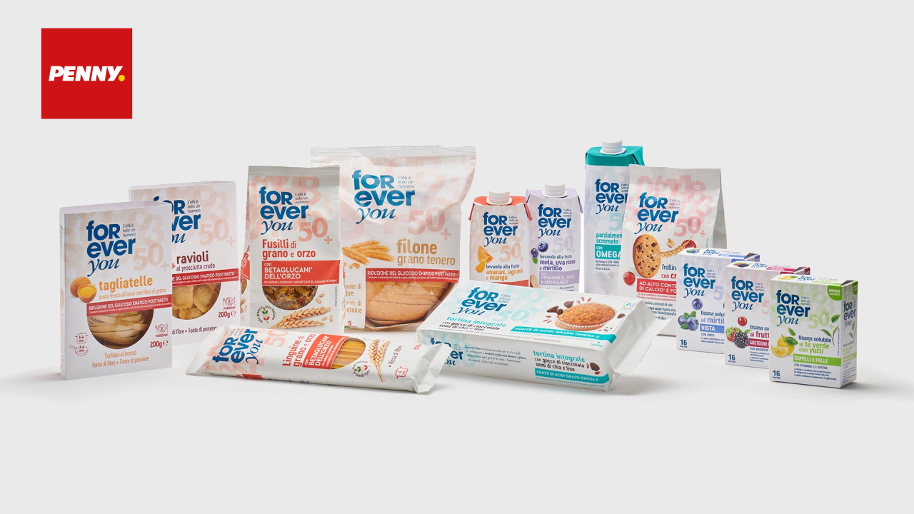 De productlijn Foreveryou van Penny Italia. Afbeelding: website Penny