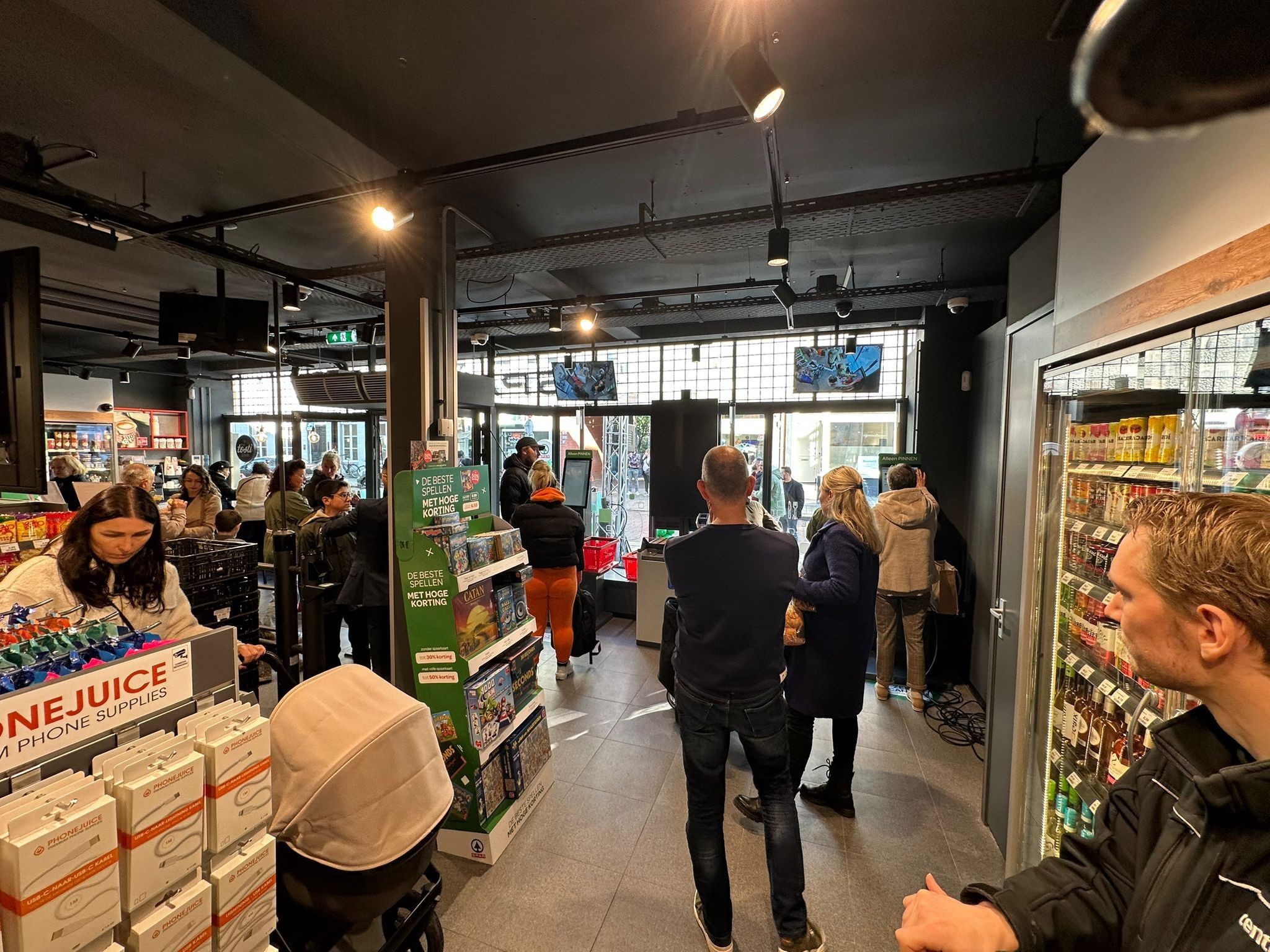 De Spar in Schiedam die een paar dagen geleden opende. Bron: LinkedIn