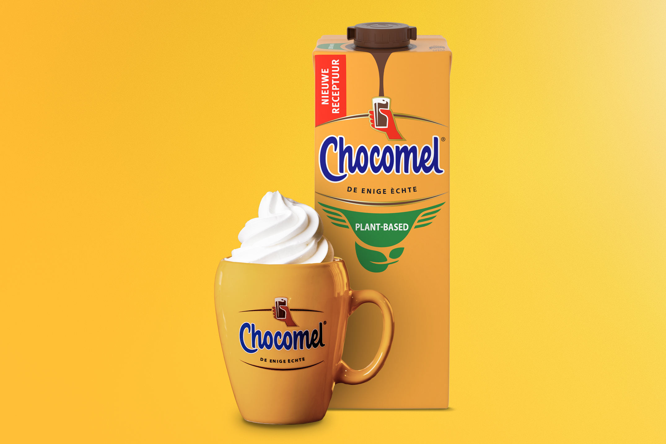De plantaardige variant van Chocomel is gebaseerd op cashewnoot en erwt.