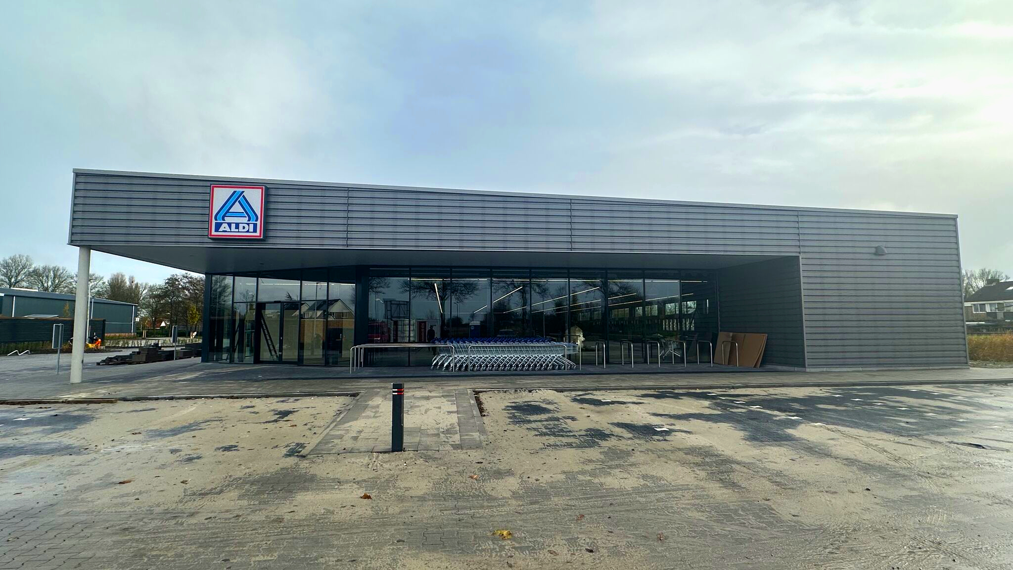 Een onlangs geopende Aldi in Harlingen. Foto: Aldi Vastgoed