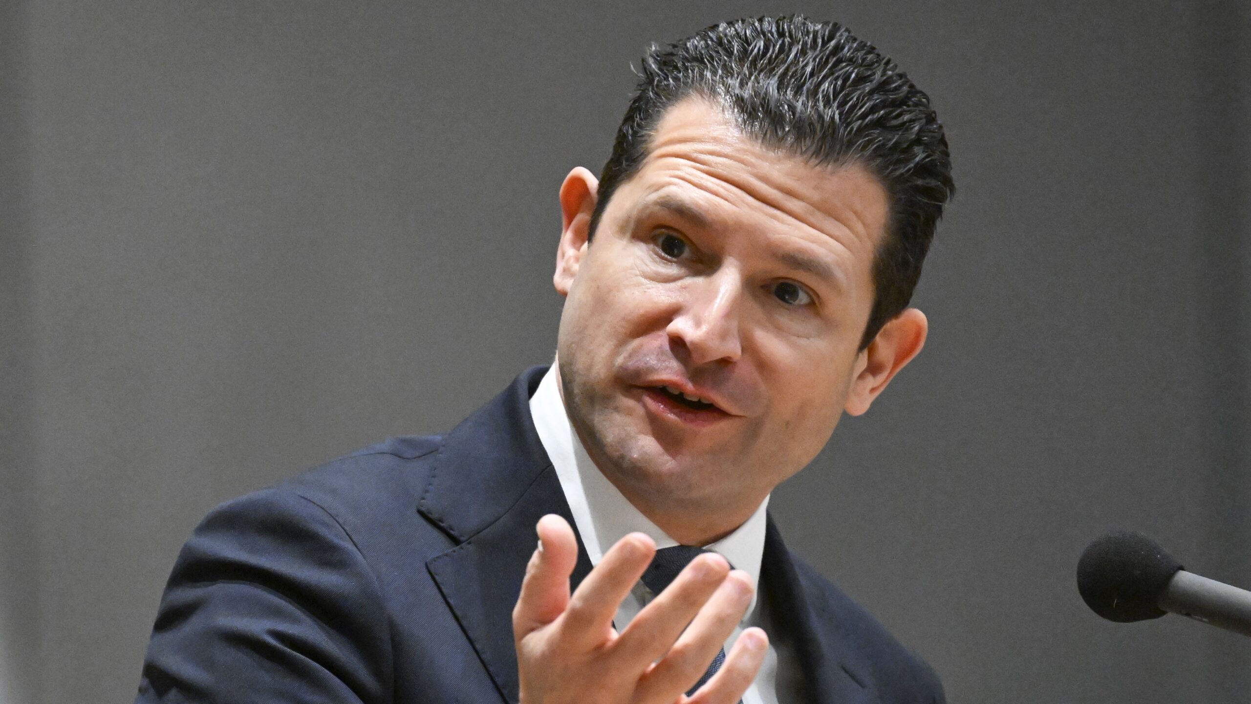 Minister Dirk Beljaarts van Economische Zaken. Foto: ANP