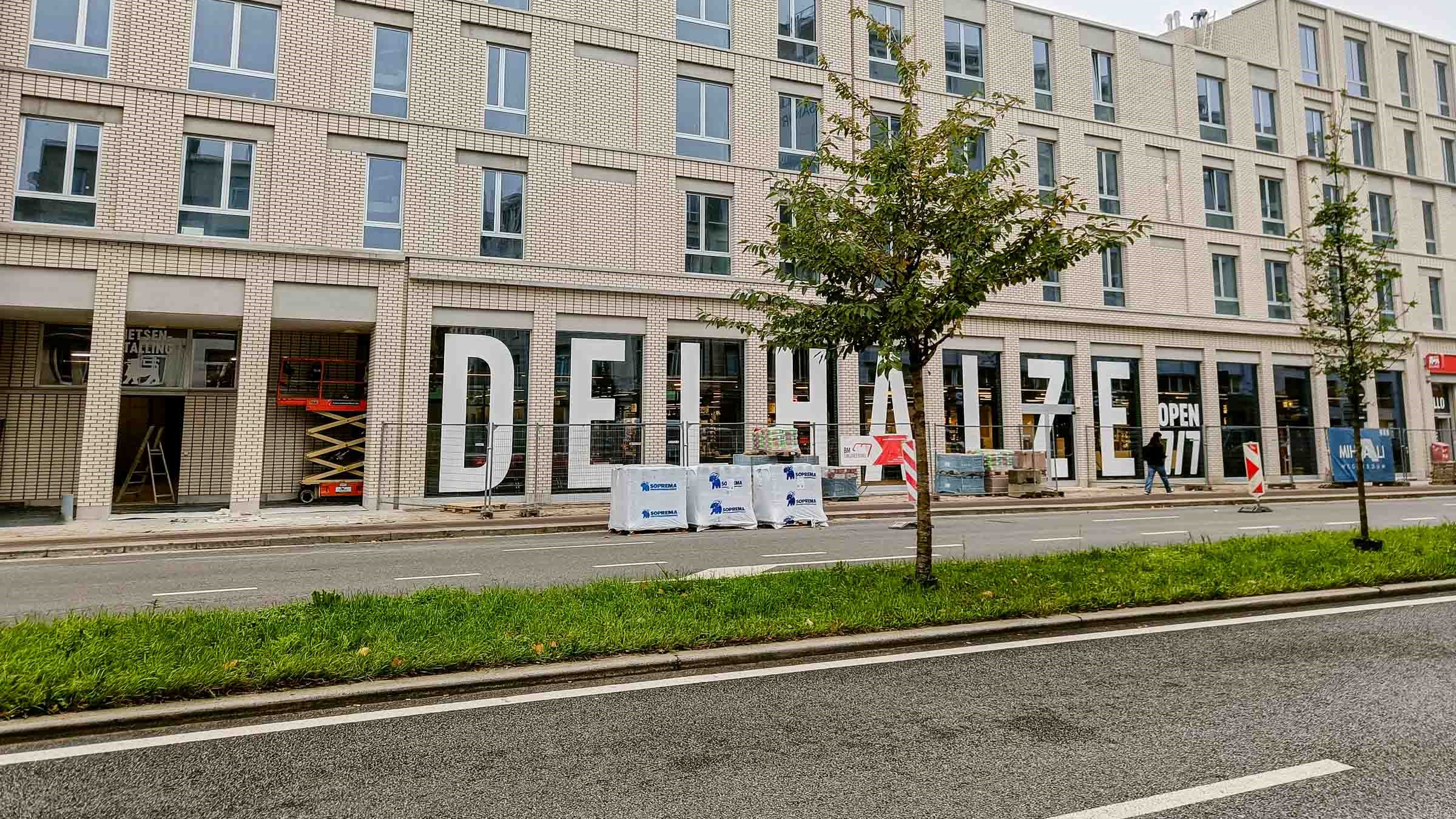 De laatste Delhaize die naar een franchiser gaat, in Antwerpen. Foto: Delhaize