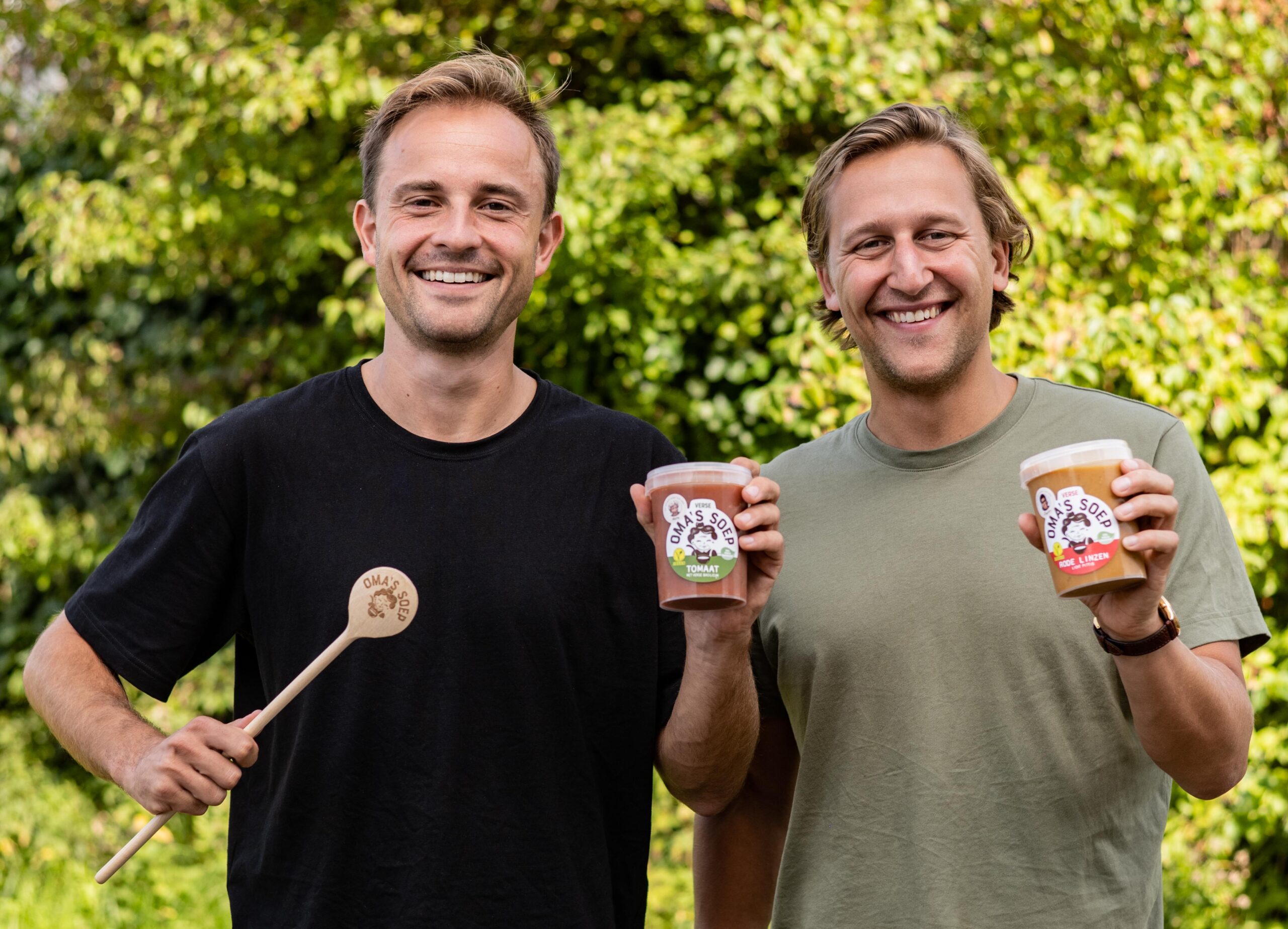  Eigenaren Max Kranendijk en Martijn Canters: 'Momenteel zijn er in de retail ongeveer tien soepen, waarvan er enkele ook met de seizoenen wisselen.'