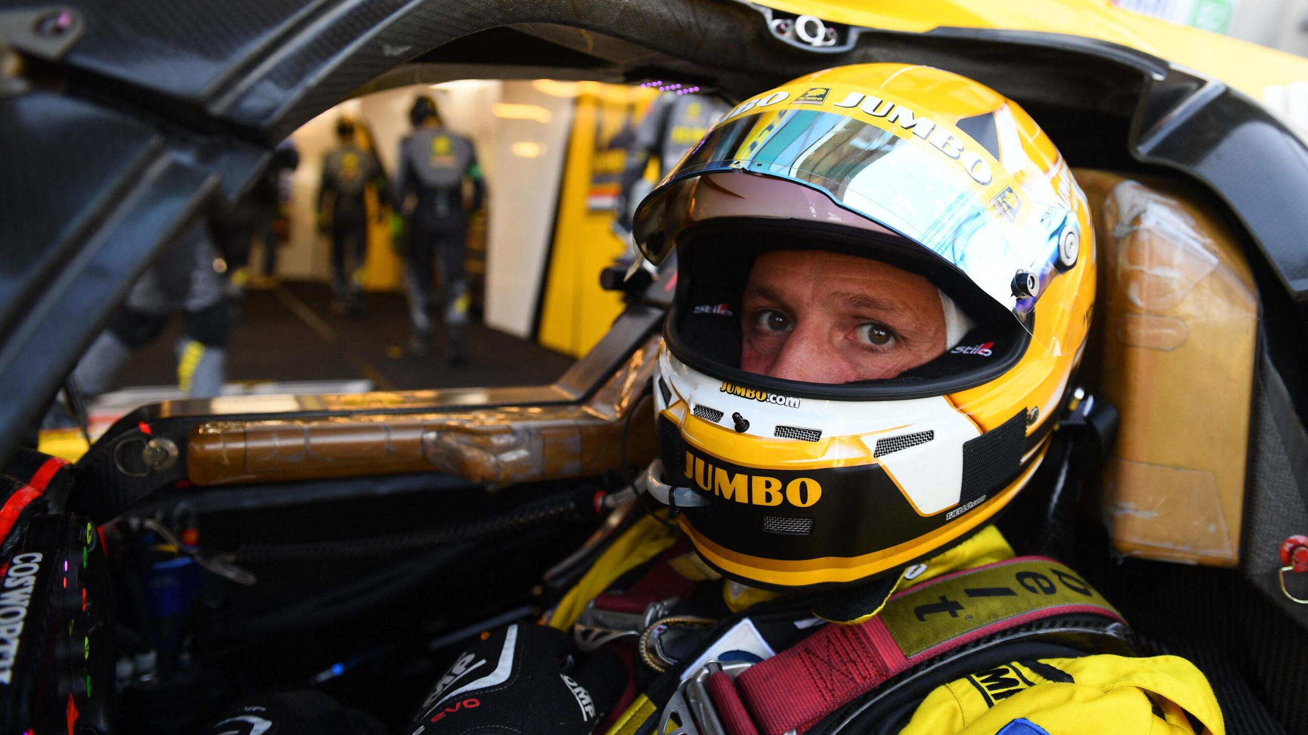 Frits van Eerd tijdens de 24 uur van Le Mans in 2020. Foto: ANP