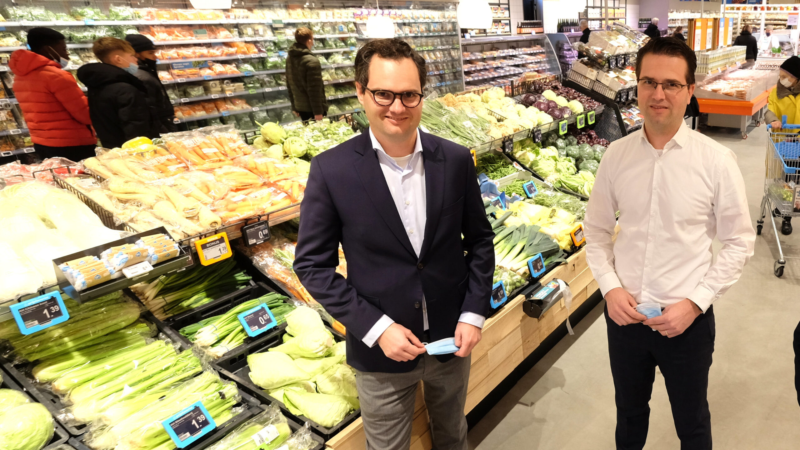 Gerald en Toïne ten Have. Foto: Distrifood