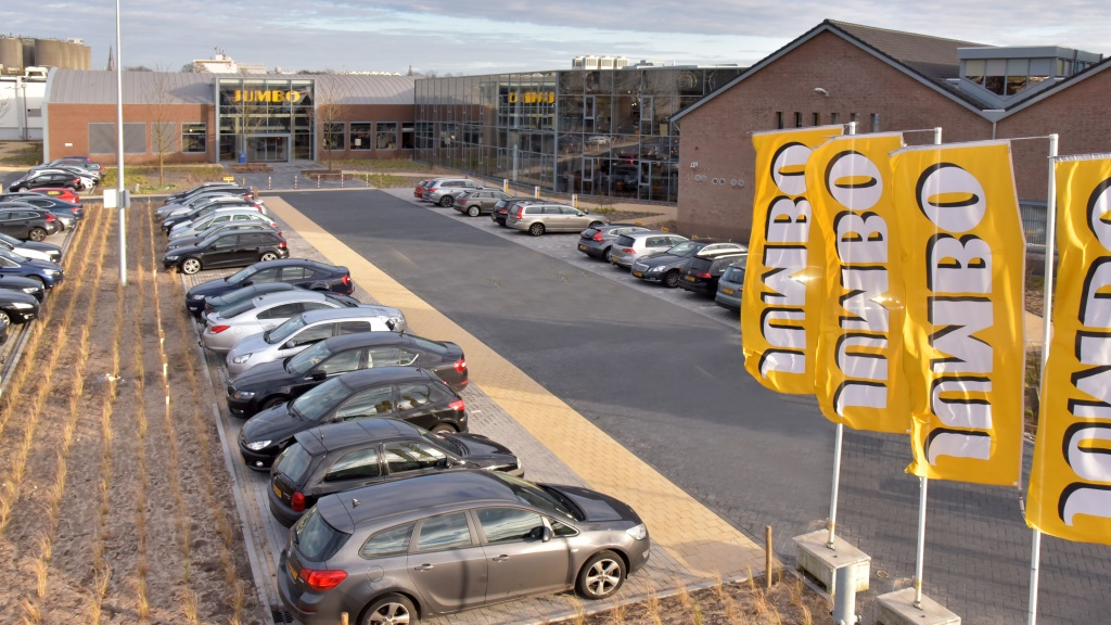 Het hoofdkantoor in Veghel. Foto: Jumbo