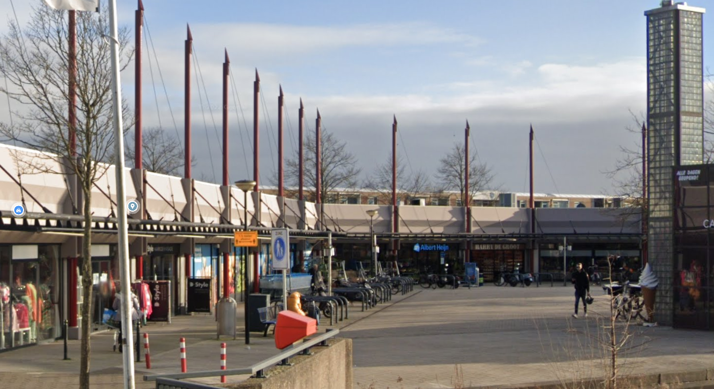 De Albert Heijn in winkelcentrum Meerland in Purmerend. Foto: Googloe Maps