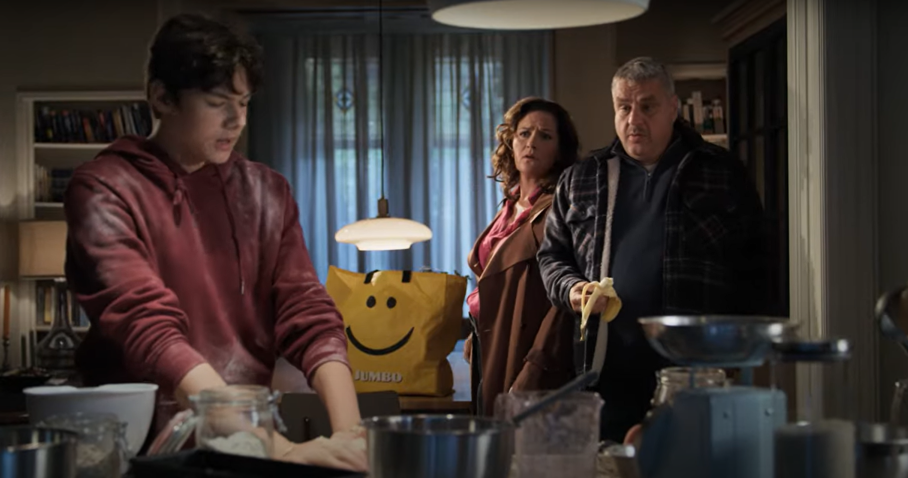 Still uit commercial Broodgeluk van Jumbo.