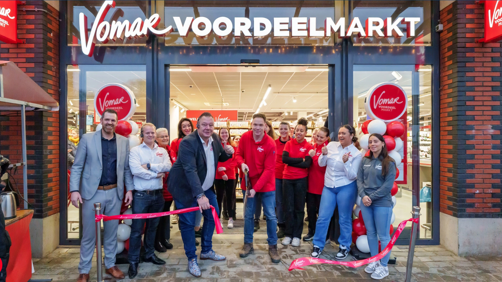 De opening van de Vomar in Wormerveer. Foto: Vomar