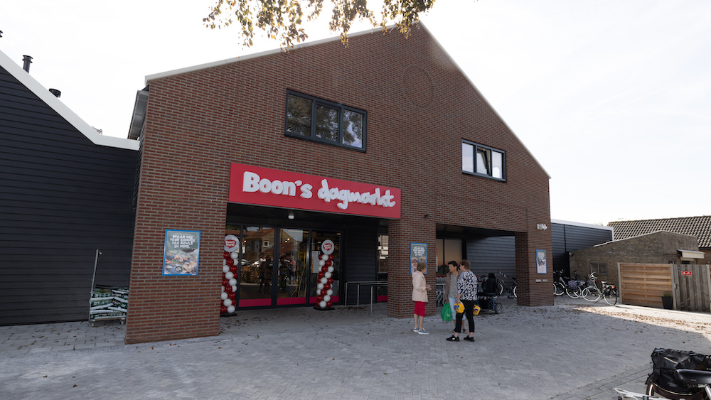 Archieffoto van de vestiging van Boon's Dagmarkt in Wolphaartsdijk. Foto: Peter Roek