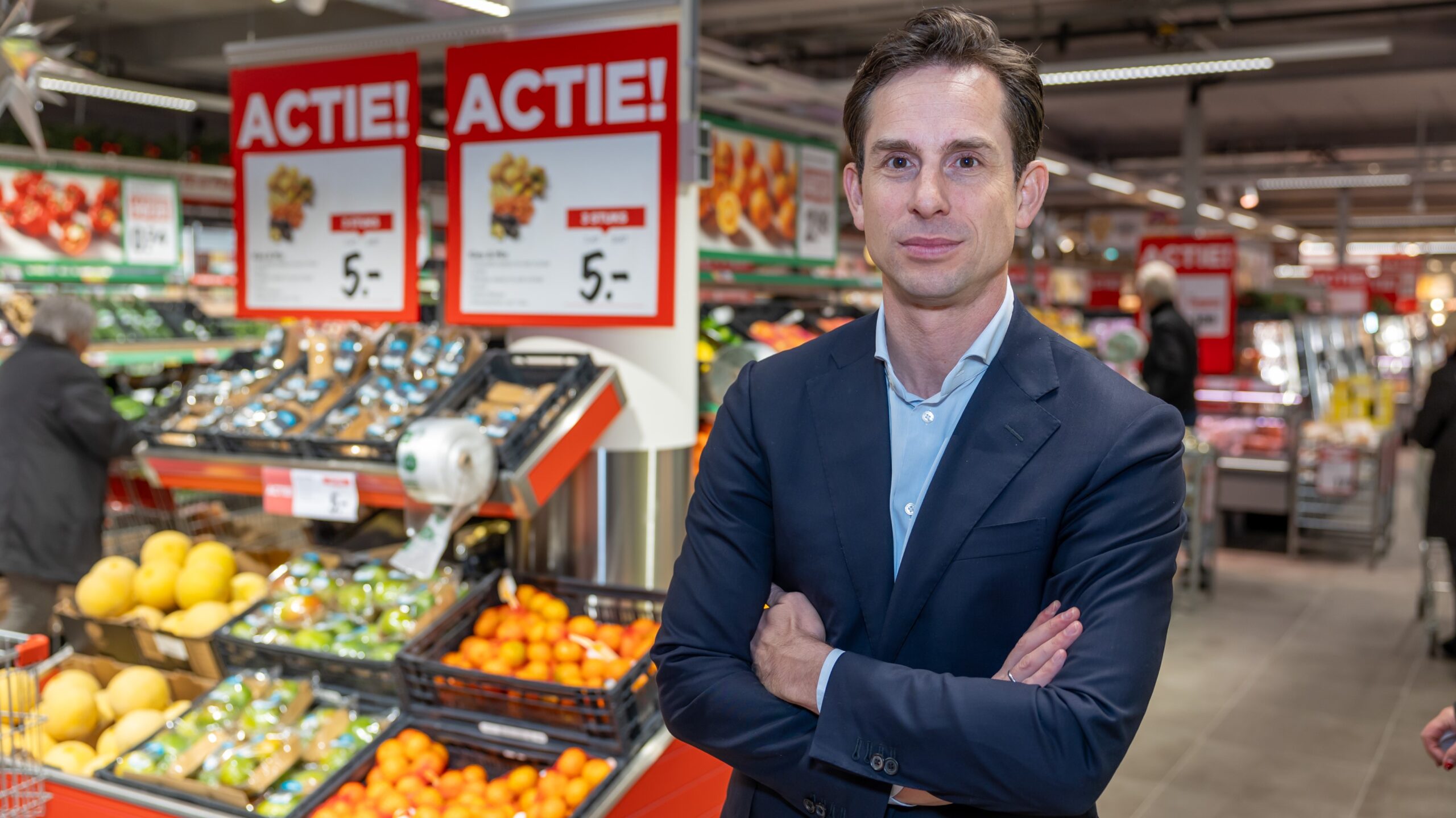Vomar-ceo Jim Zwanenburg. Foto: Liesbeth Dingemans