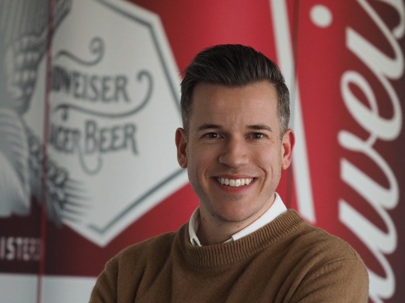 Jasper Kessels, de nieuwe algemeen directeur AB Inbev Nederland. Foto: AB Inbev