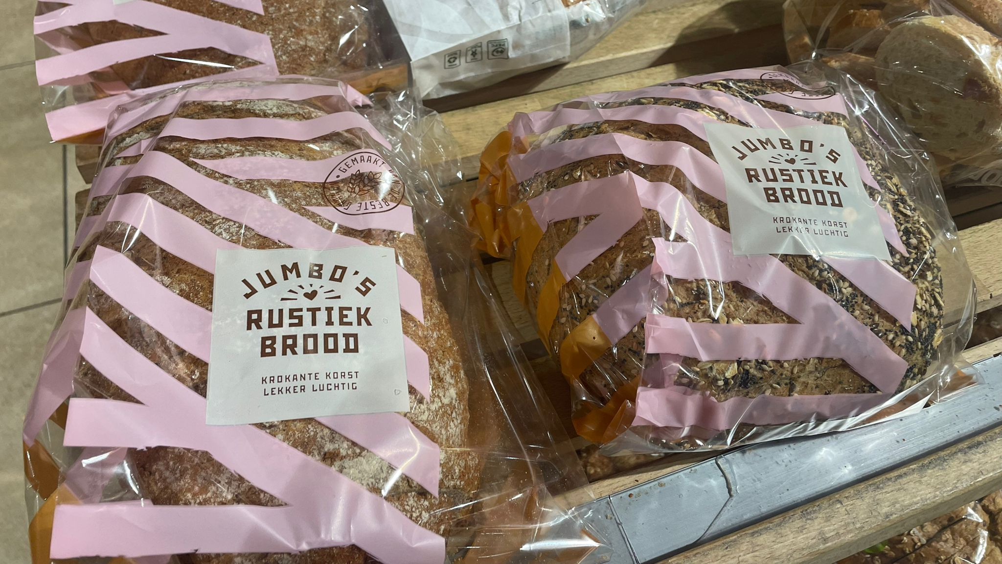 Het Jumbo's brood. Foto: Distrifood