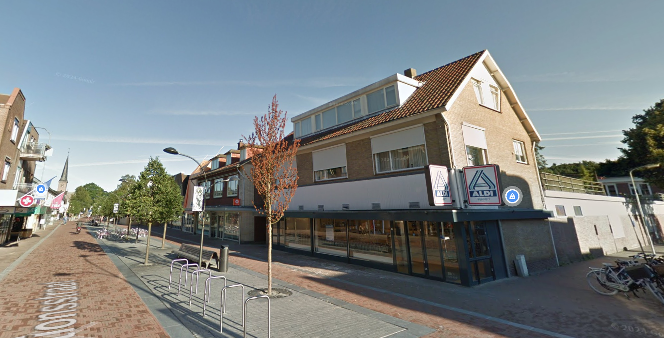 De huidige Aldi in Ermelo. Foto: Google Maps