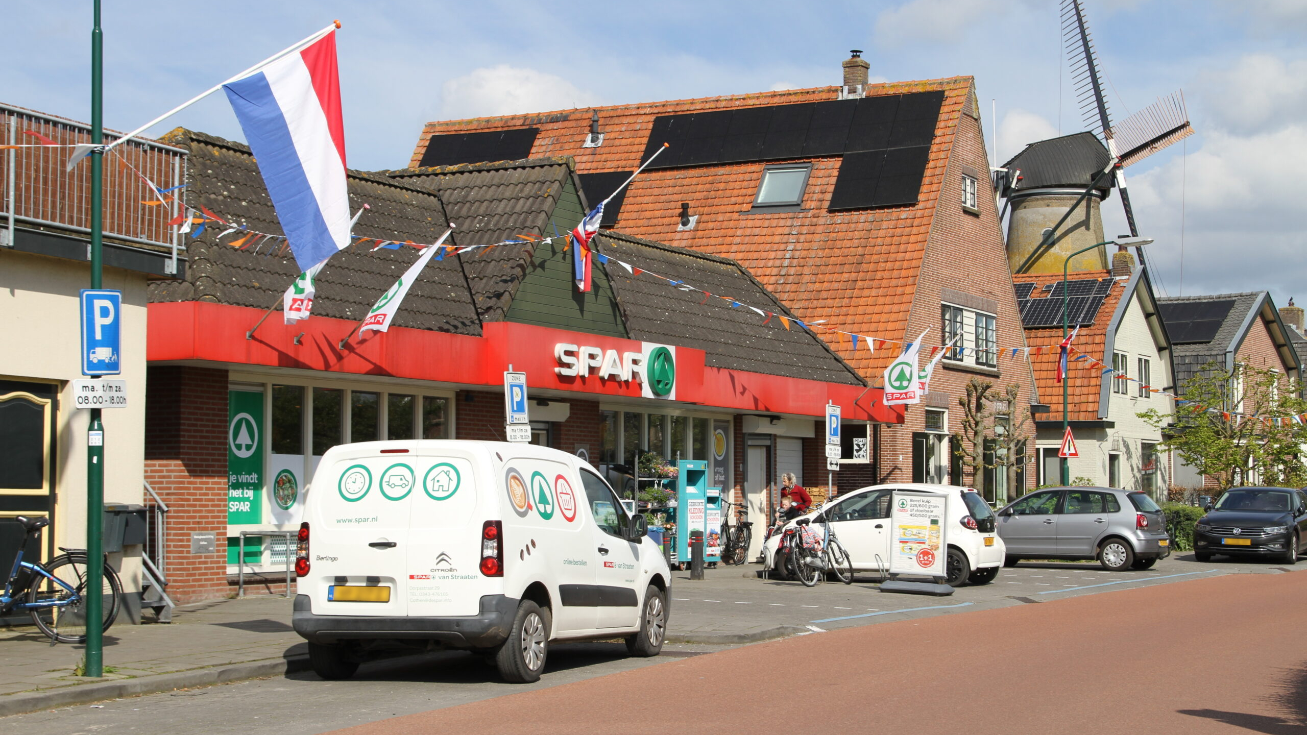 De Spar van ondernemer Martijn van Straaten in Cothen. Foto: Distrifood