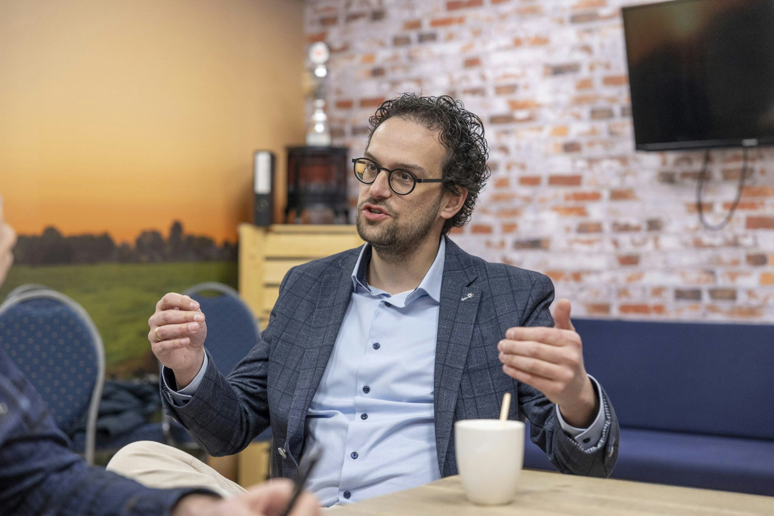 Diederik van Heemskerk, manager operations bij Boon Food Group. Foto: Herbert Wiggerman