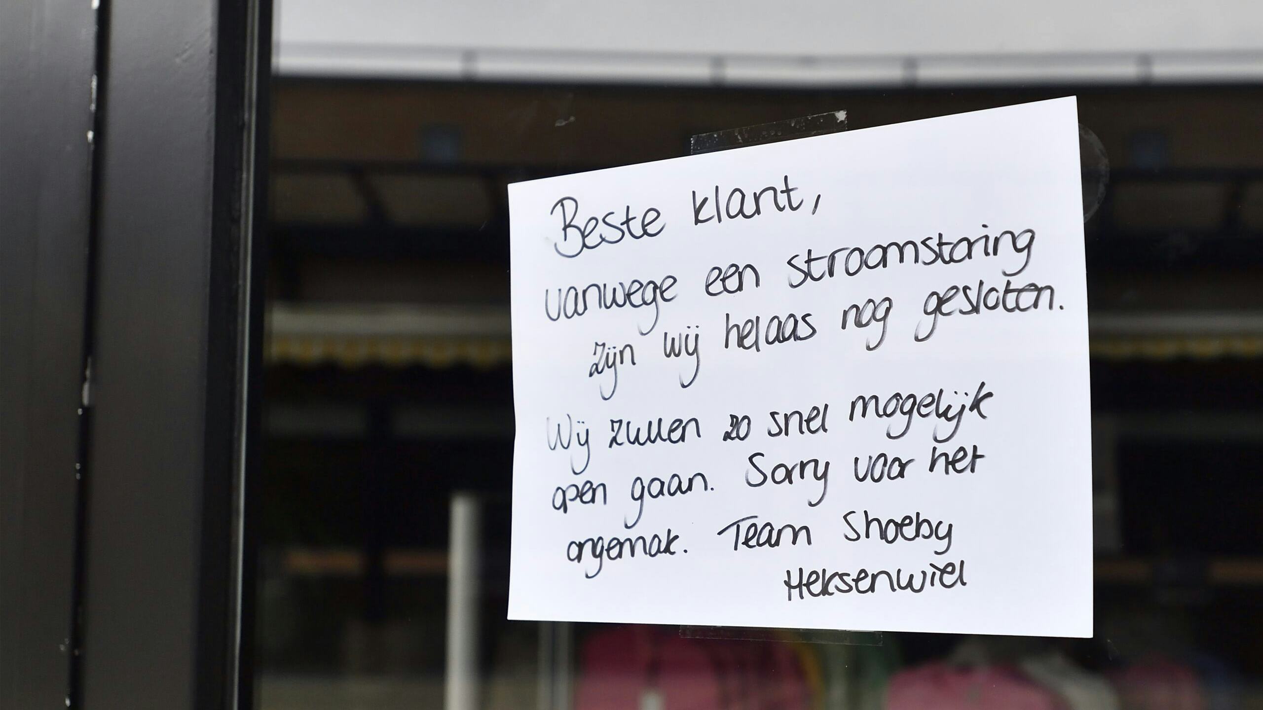 Stroomstoring treft Breda. Foto: ANP