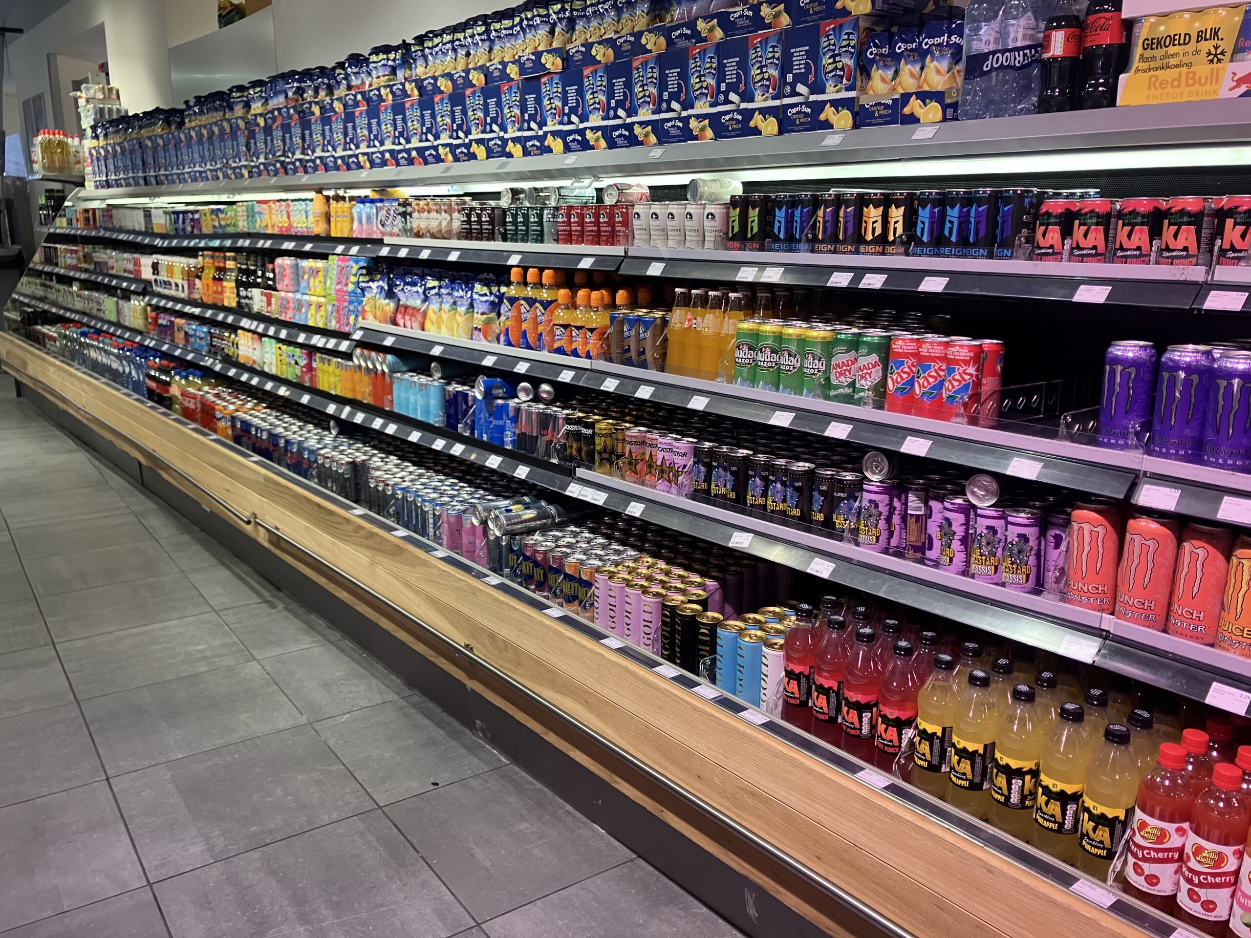 Dranken bij Boon's Dagmarkt. Foto: Distrifood