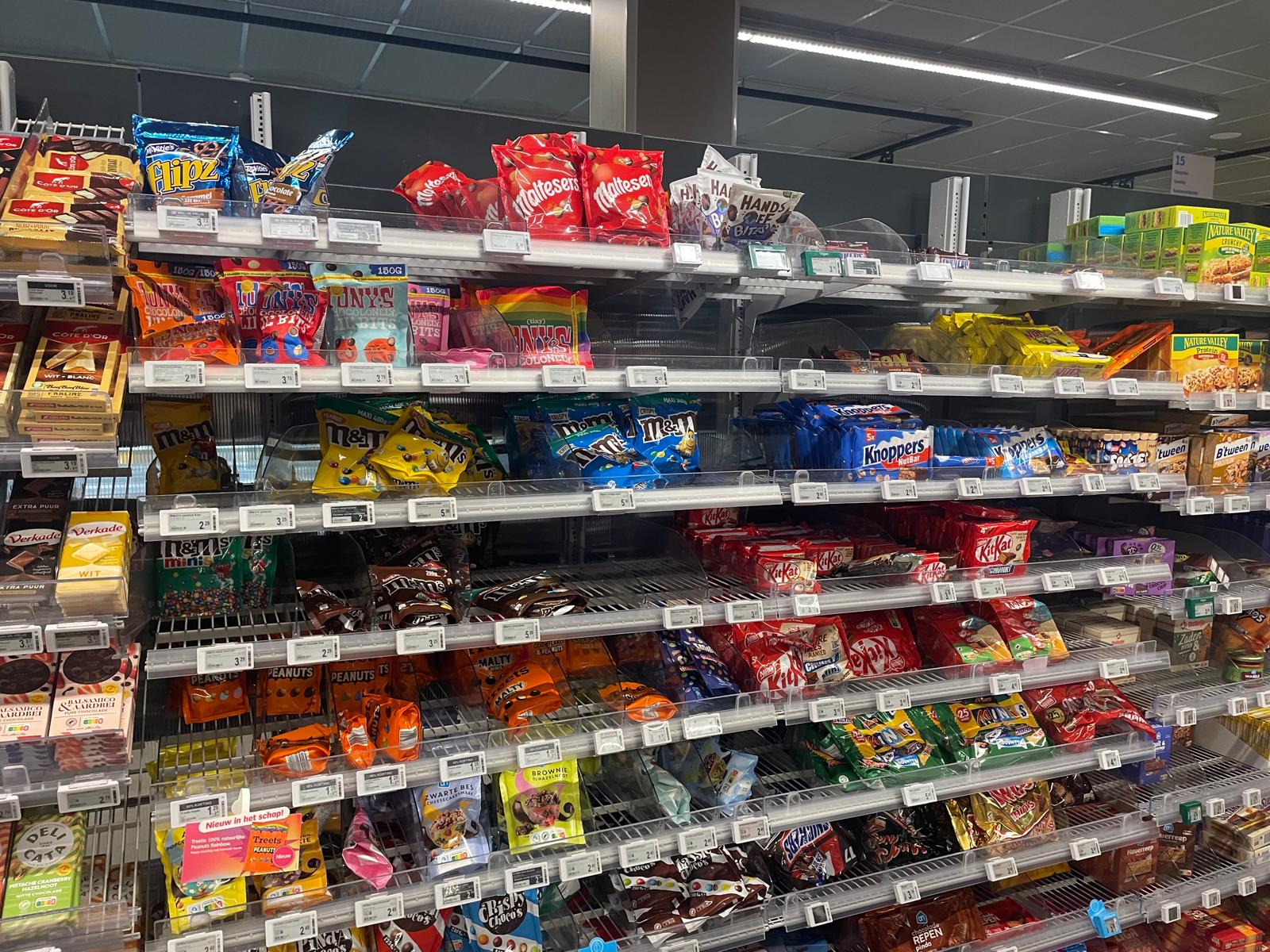 Snacks van Mars keren weer terug in de winkels van Albert Heijn. Foto: Distrifood