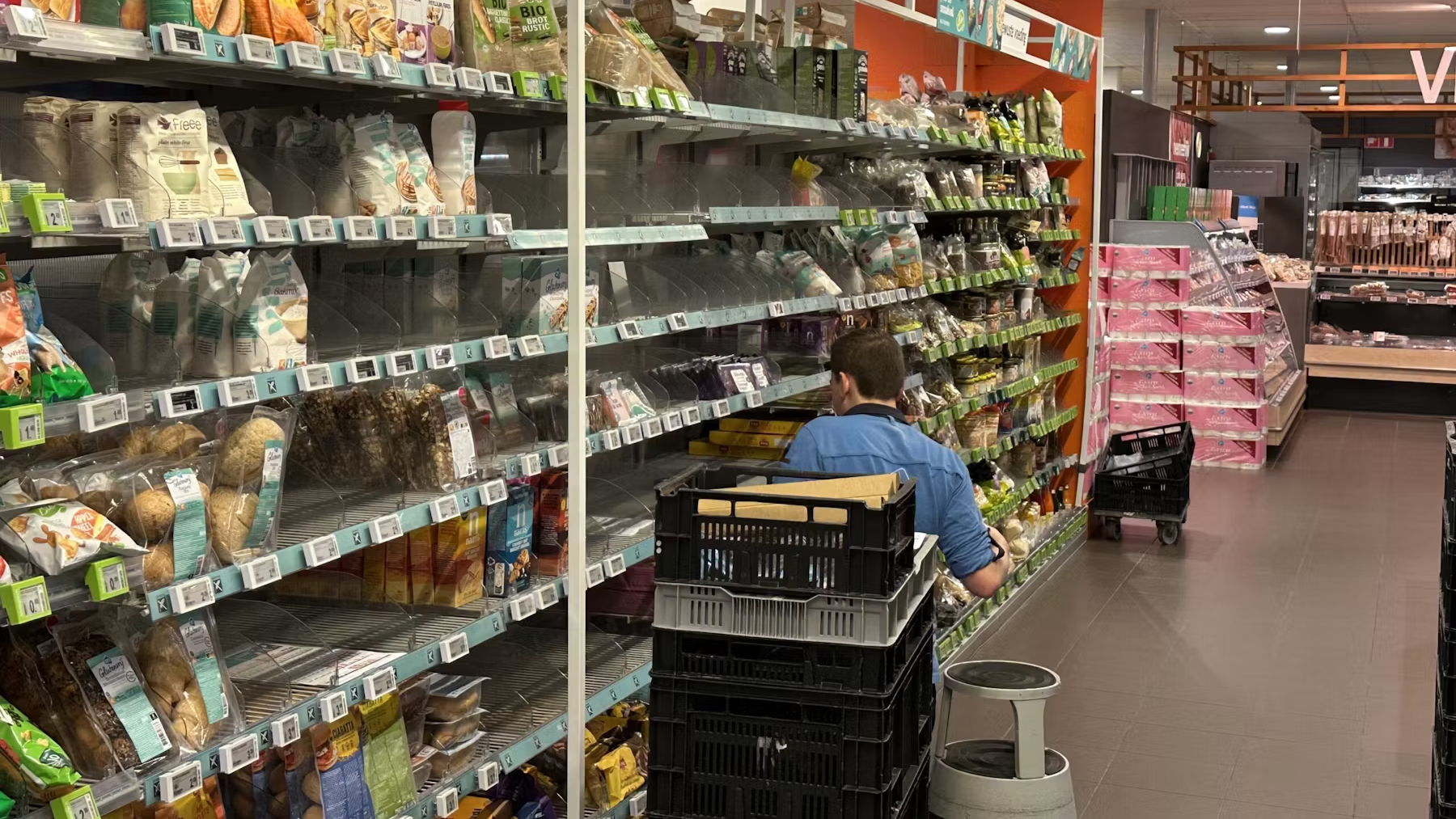 Het vernieuwde glutenvrije assortiment stroomt nu de AH-supermarkten binnen. Foto: Distrifoo