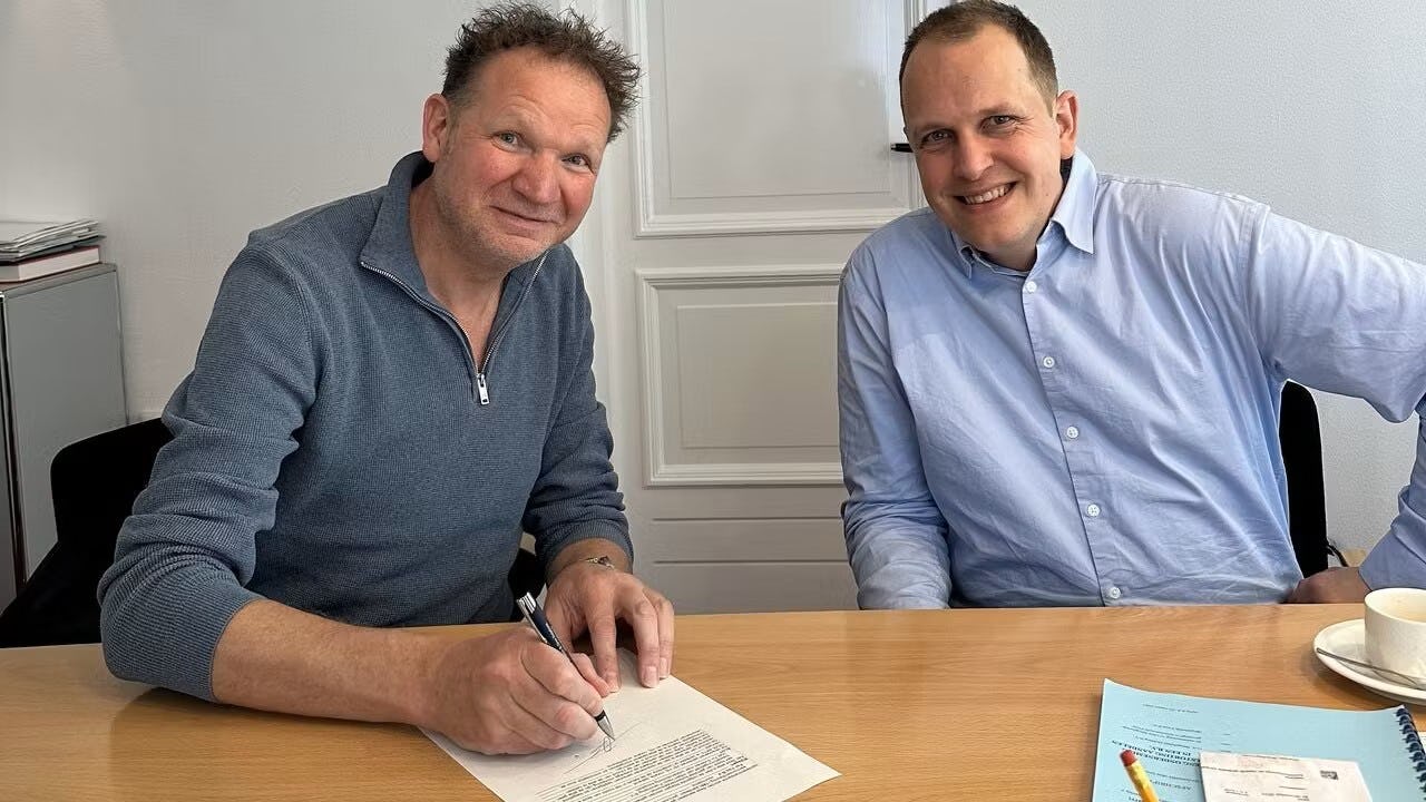 Onno Beugelsdijk (links) en Melvin van der Pot. Bron: LinkedIn