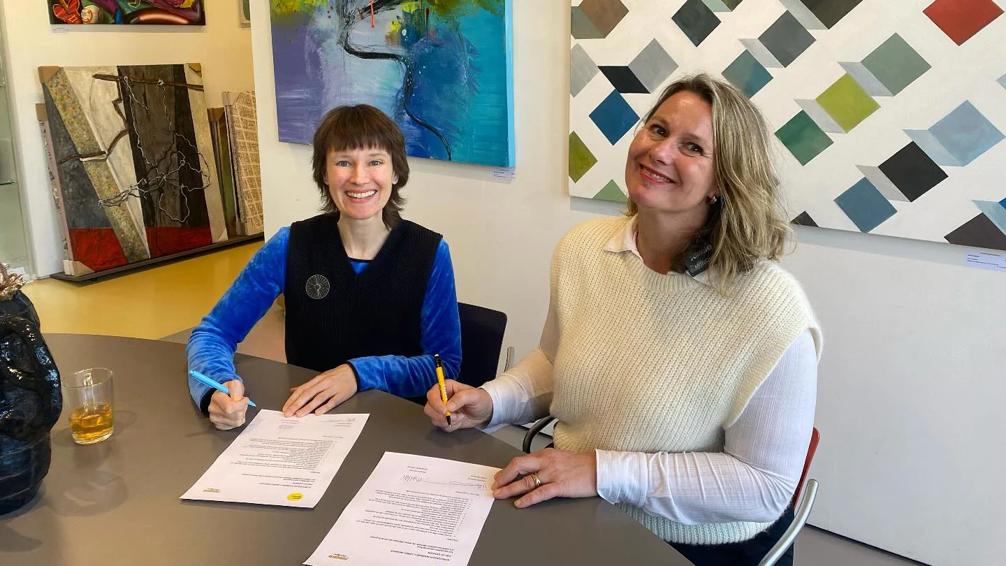 Marieke van Esch en Monique Ravenstijn. Foto: Saskia Koppes-Visser