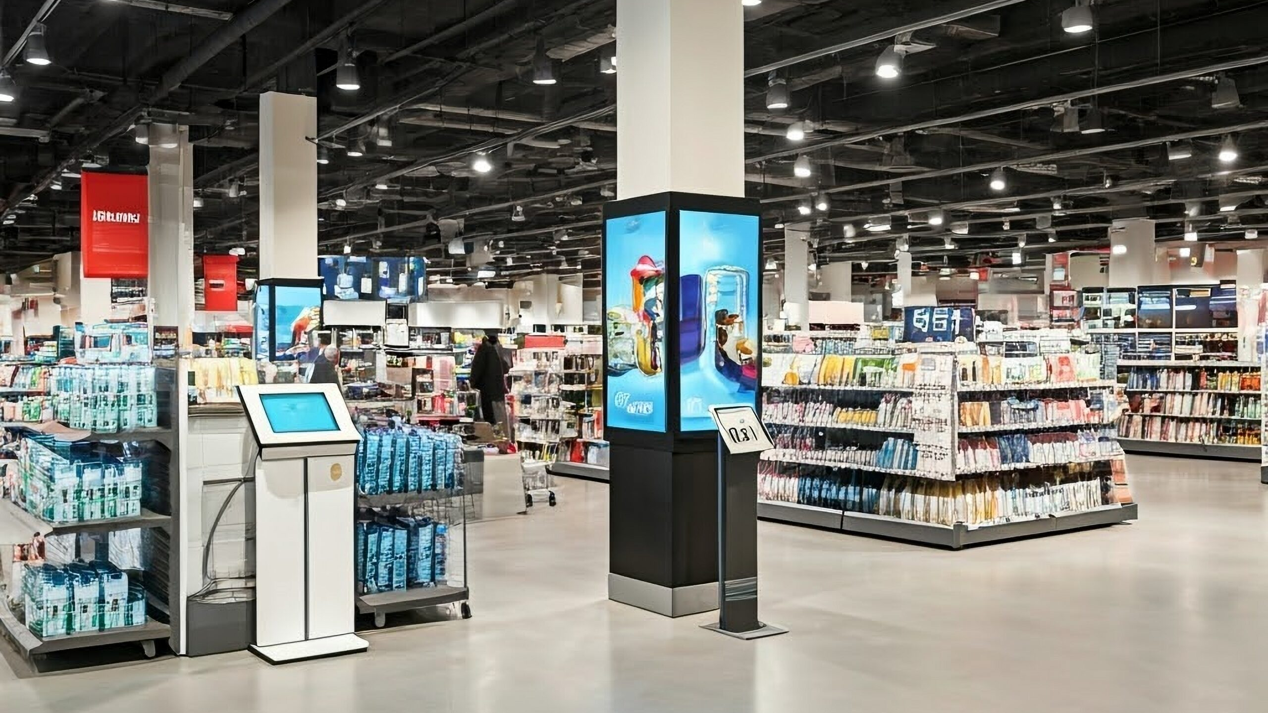 Retailmedia in een Amerikaanse winkel. Foto: Shutterstock