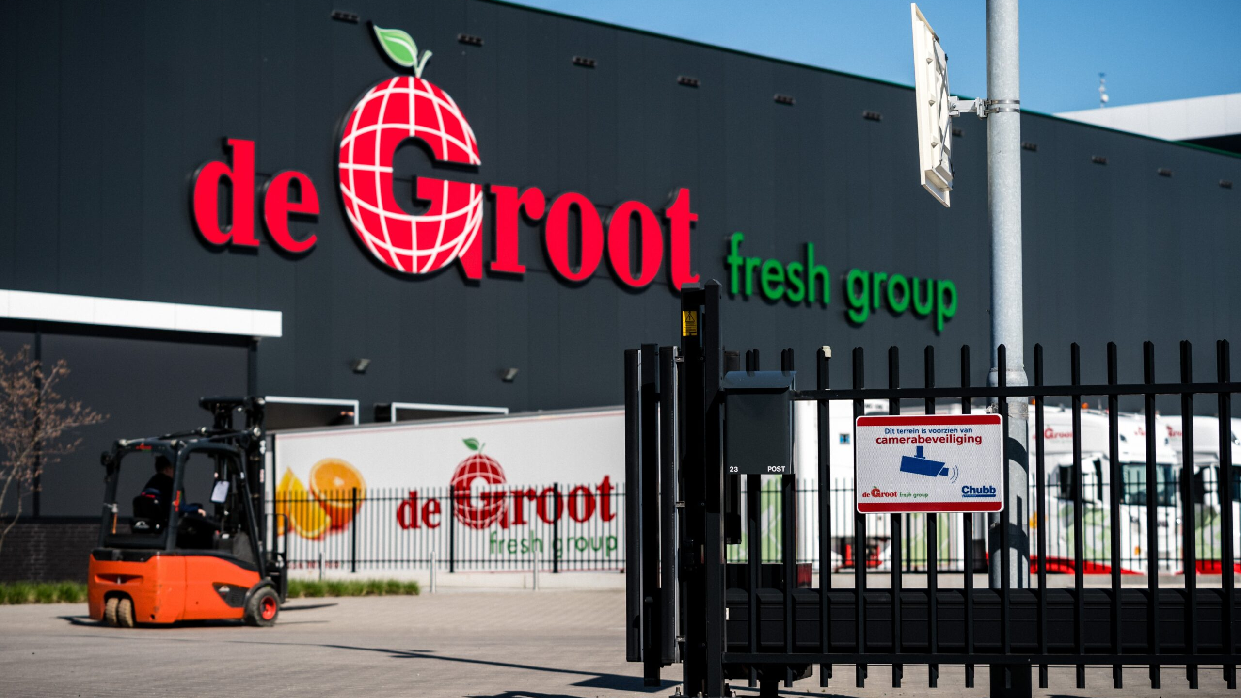 Exterieur van fruitbedrijf De Groot (2021) in Hedel. Foto: ANP