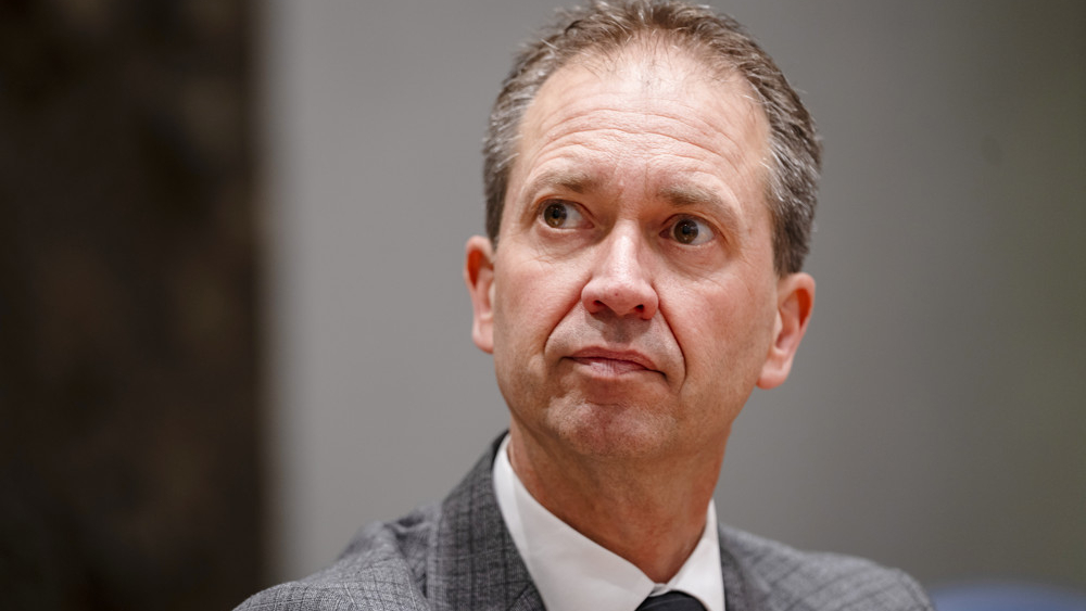  NSC-minister Eddy van Hijum, Sociale Zaken en Werkgelegenheid. Foto: ANP