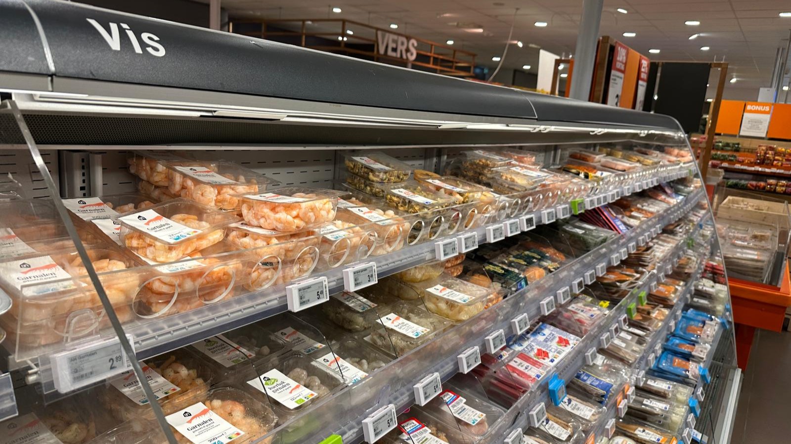 Visschap Albert Heijn. Foto: Distrifood