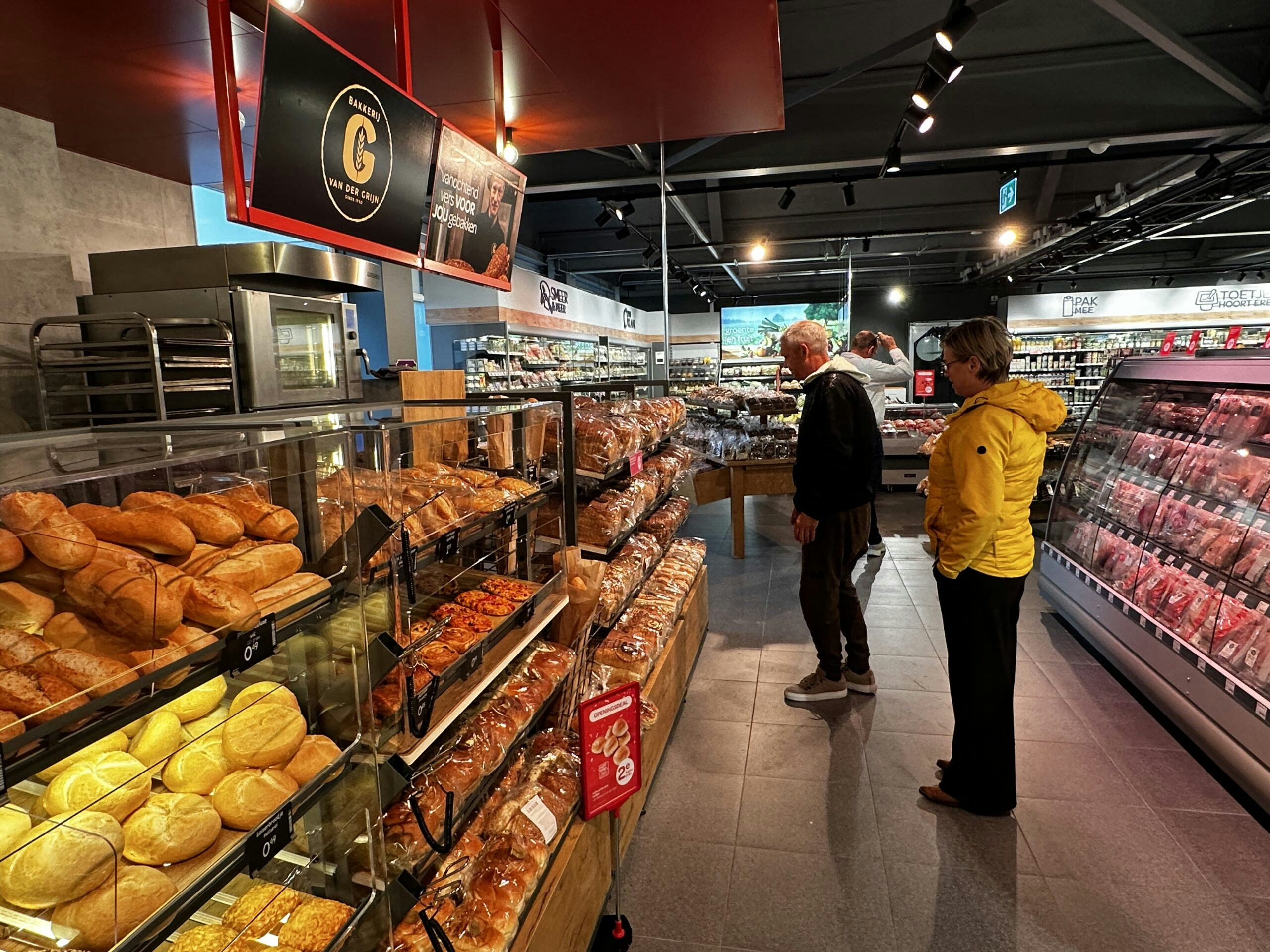 De broodafdeling. Foto: Distrifood