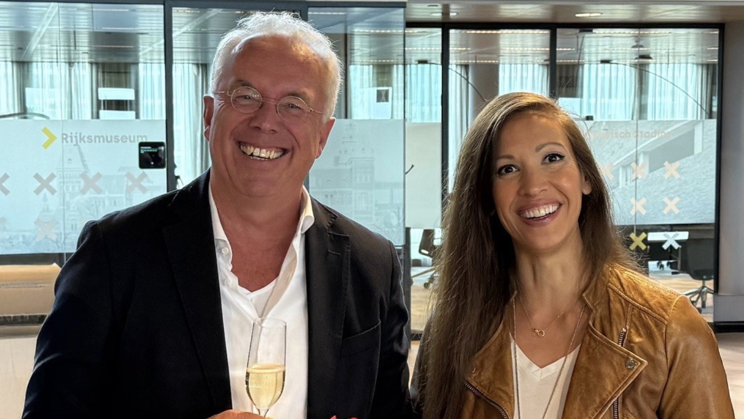 Wouter Jansen van Velsen en Myriam Lufting vormen samen de directie van Coffee Growth Group. Foto: Eigen