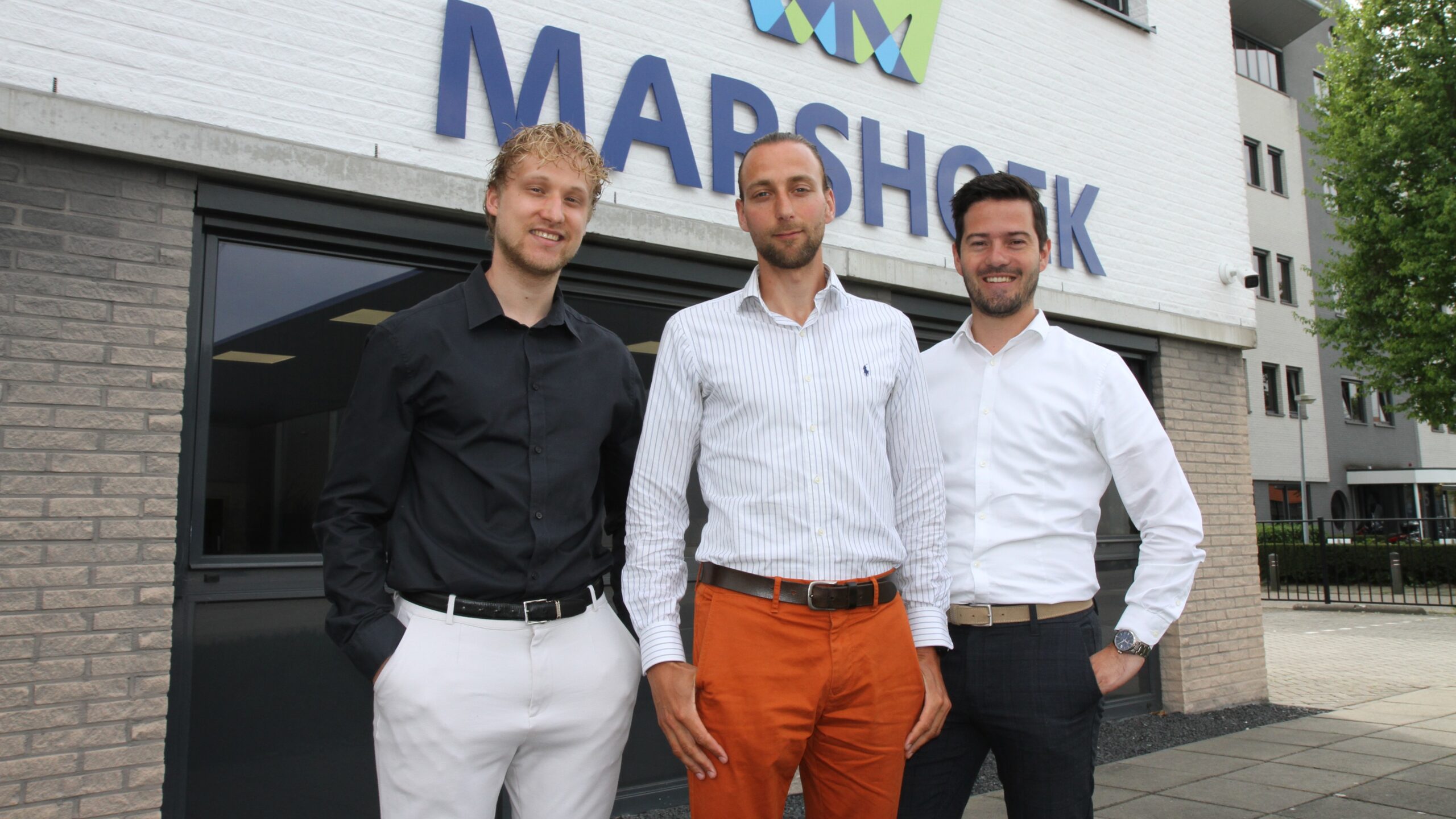 Leroy de Groot, Joeri van Rens en Richard Kievit. Foto: Distrifood