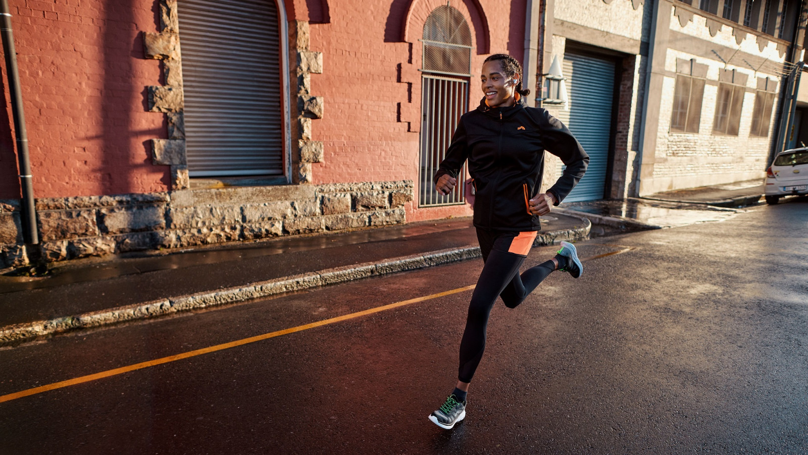 Sporter in kleding van Crivit. Foto: Lidl