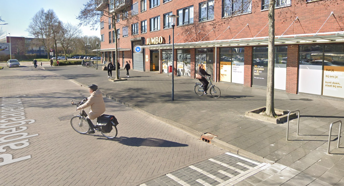 Jumbo Papegaaienburg Vlissingen. Foto: Google Street View